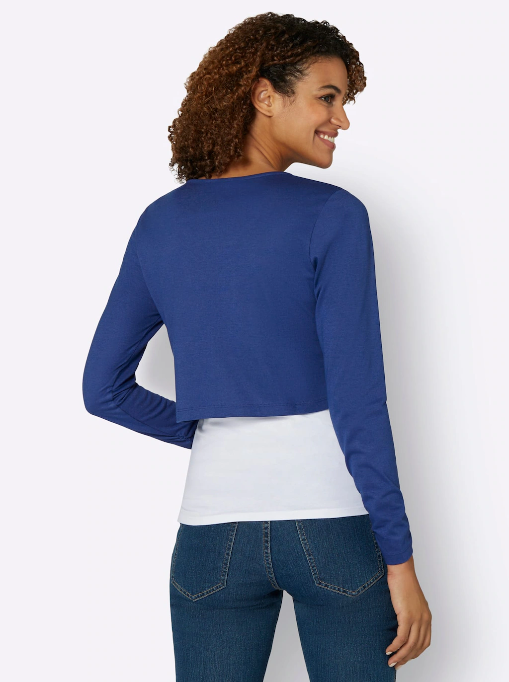 Casual Looks Shirtjacke "Shirtbolero", (1 tlg.) günstig online kaufen