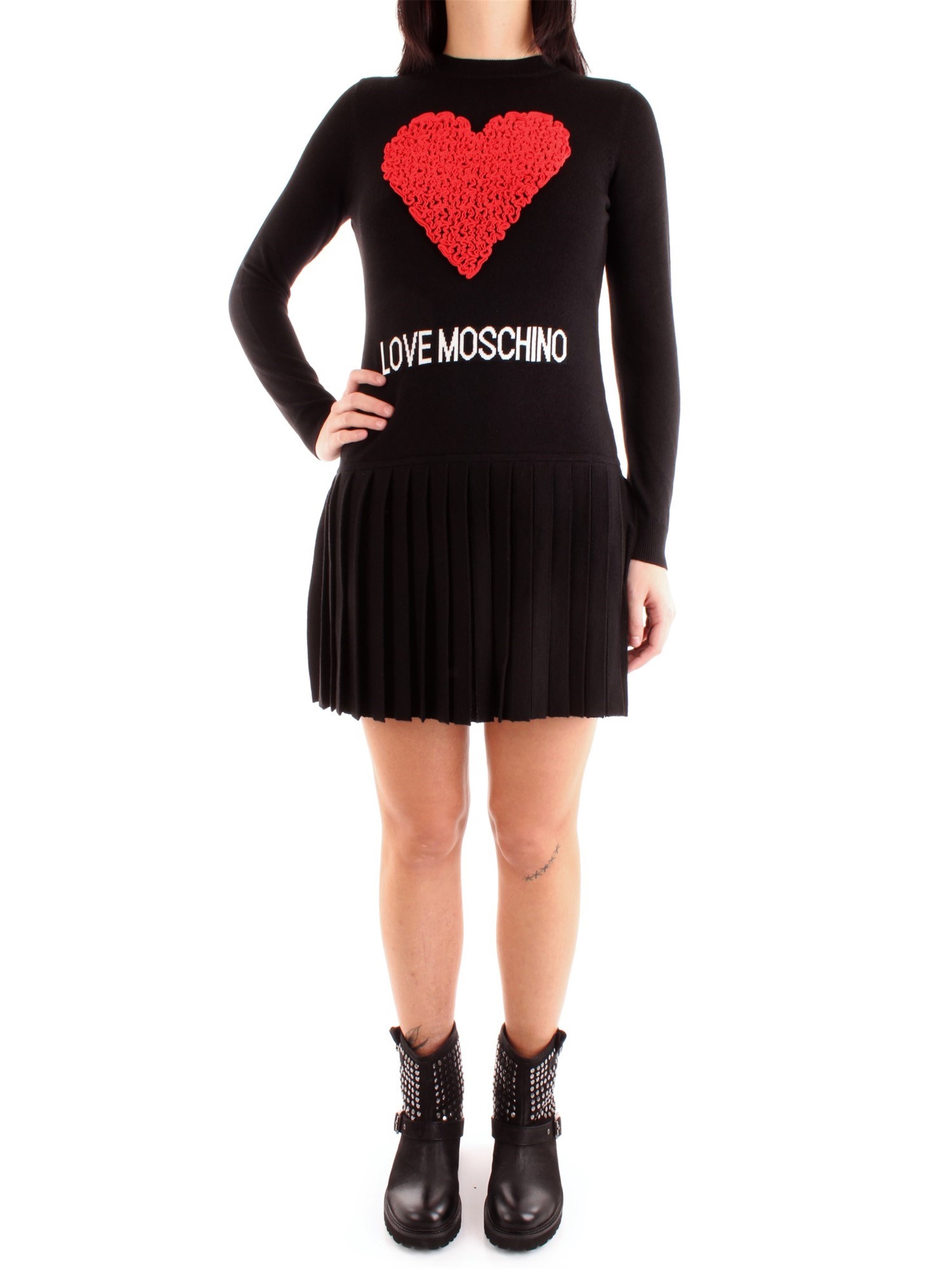 LOVE MOSCHINO Kleid Damen schwarz günstig online kaufen