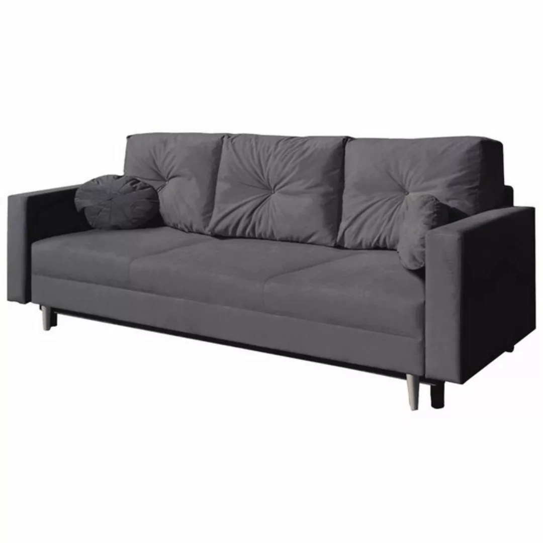 MOEBLO Schlafsofa MILANO, Sofa mit Bettfunktion, Couch für Wohnzimmer, Fede günstig online kaufen