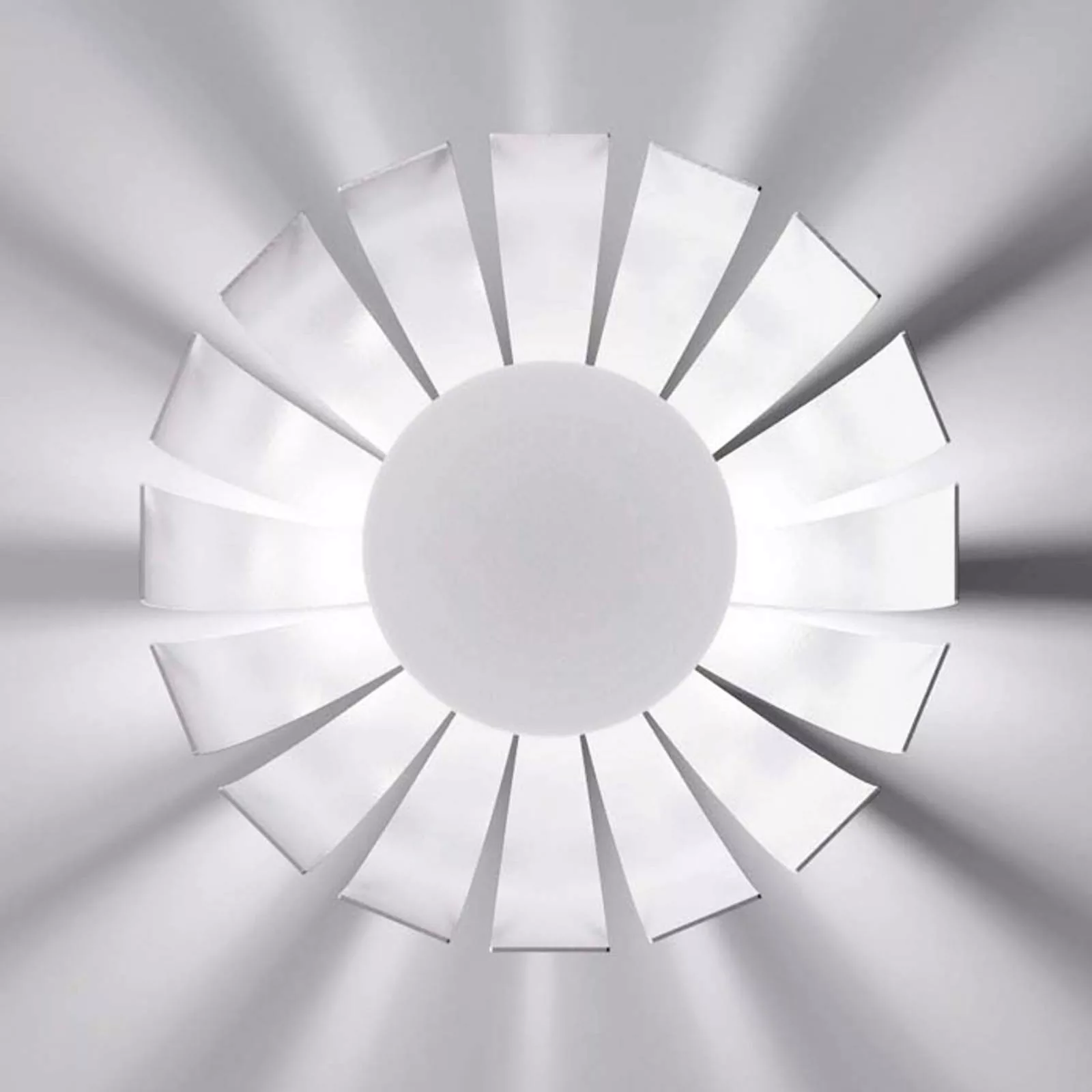 Weiße LED-Designer-Deckenleuchte Loto, 27 cm günstig online kaufen