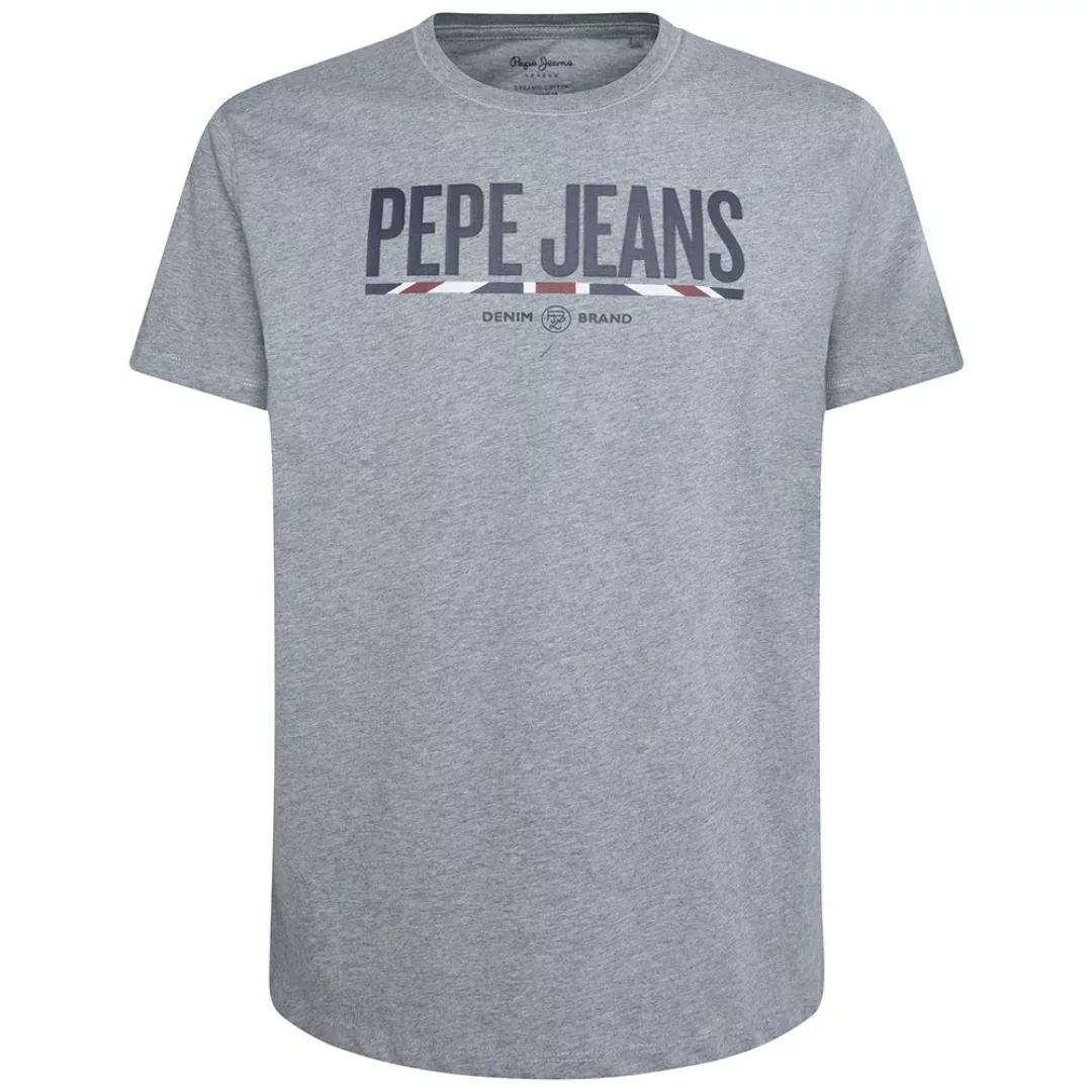 Pepe Jeans Brenton Kurzärmeliges T-shirt L Grey Marl günstig online kaufen