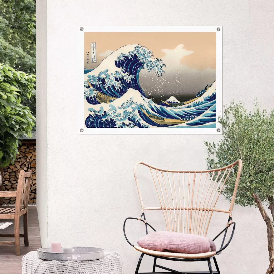 Reinders! Poster »Die große Welle«, Outdoor für Garten oder Balkon günstig online kaufen