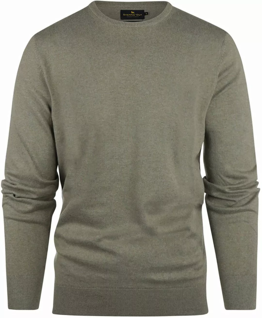 Steppin' Out Pullover Cashmere Olivgrün - Größe XXL günstig online kaufen