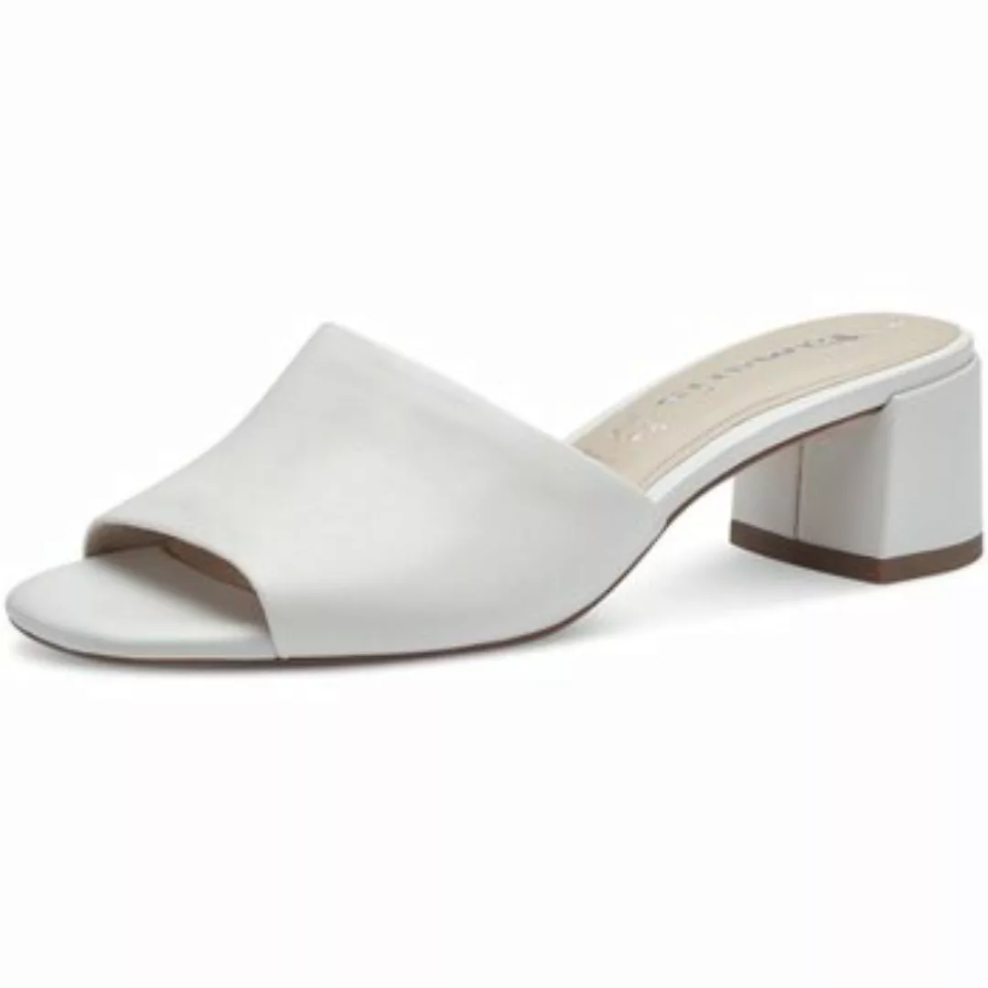 Tamaris  Clogs Pantoletten 1-27204-42-100 white Leder 1-27204-42-100 günstig online kaufen