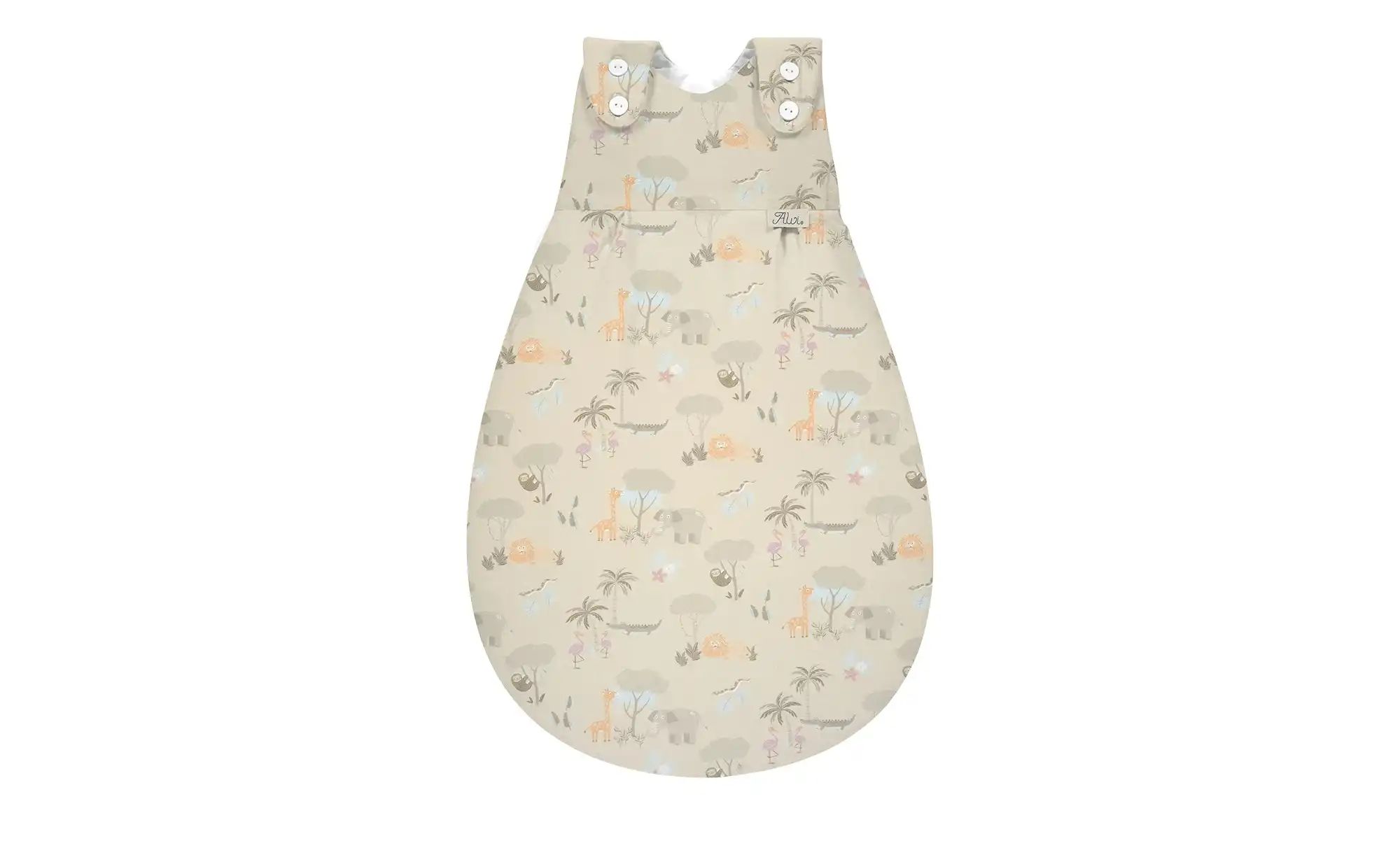 Alvi Schlafsack  Jungle ¦ beige ¦ 100% Baumwolle Baby > Baby Textilien > Ba günstig online kaufen