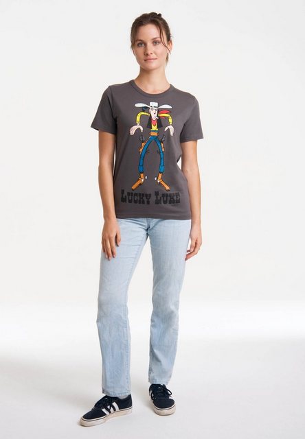 LOGOSHIRT T-Shirt "Lucky Luke Colt", mit lizenziertem Print günstig online kaufen