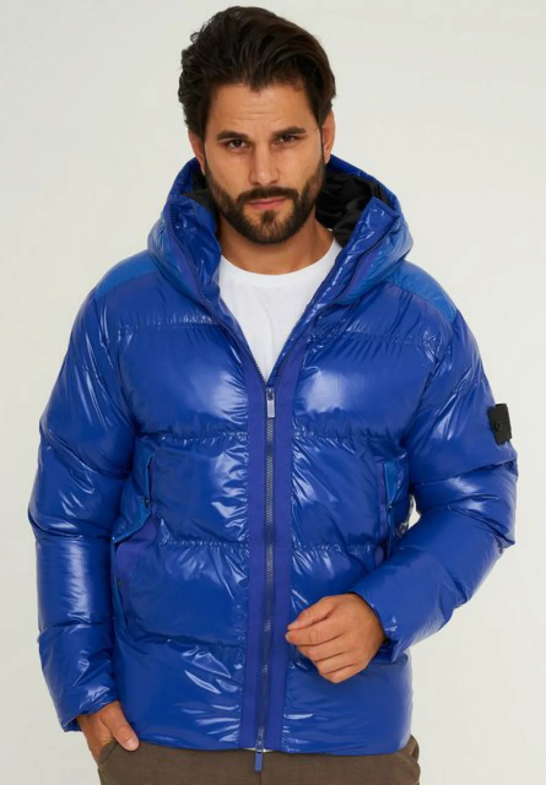 SOULSTAR Winterjacke S2KULGAM Herren Pufferjacke mit Kapuze warme Steppjack günstig online kaufen