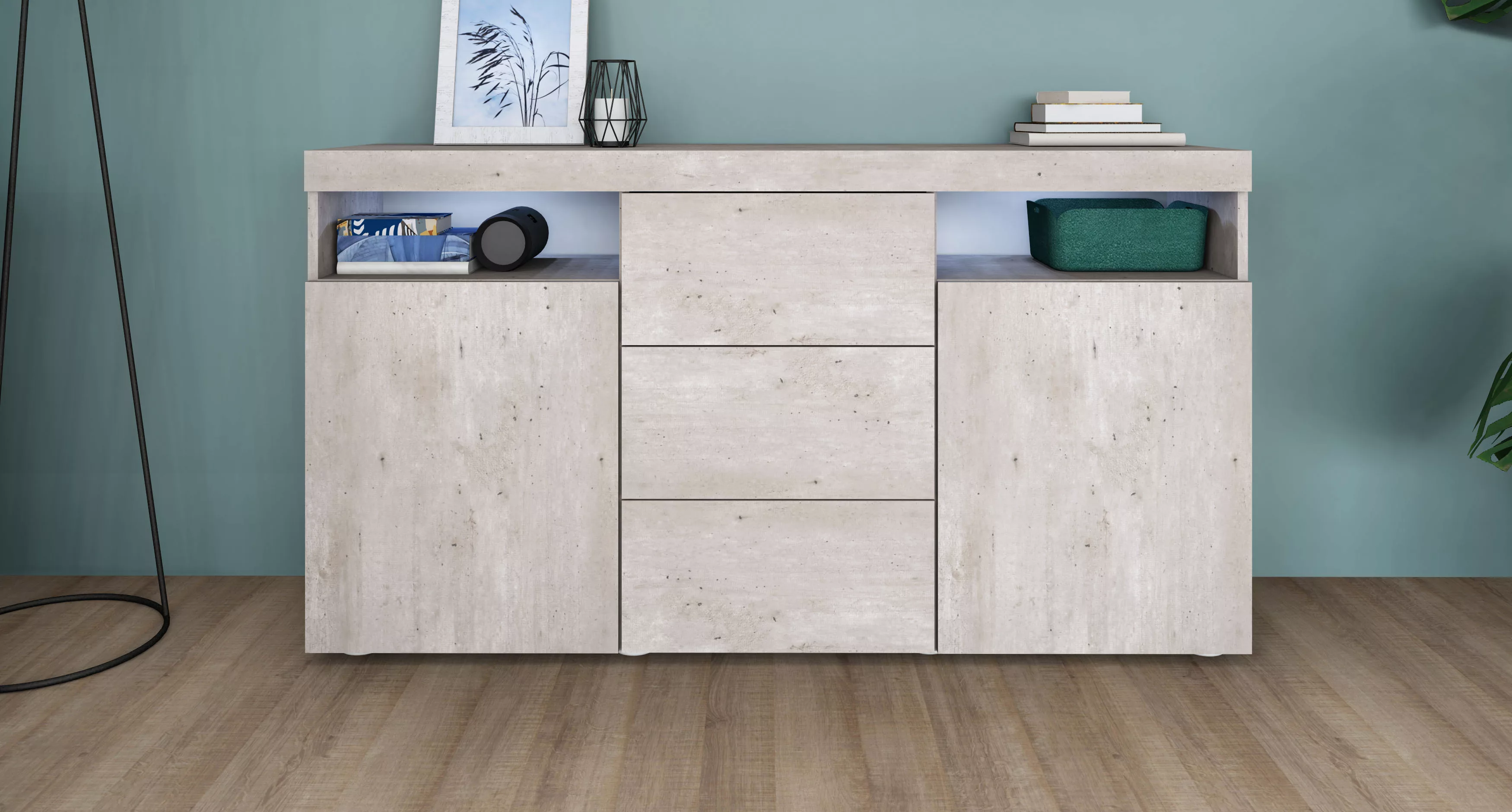 borchardt Möbel Sideboard "Kapstadt", Breite 139 cm günstig online kaufen