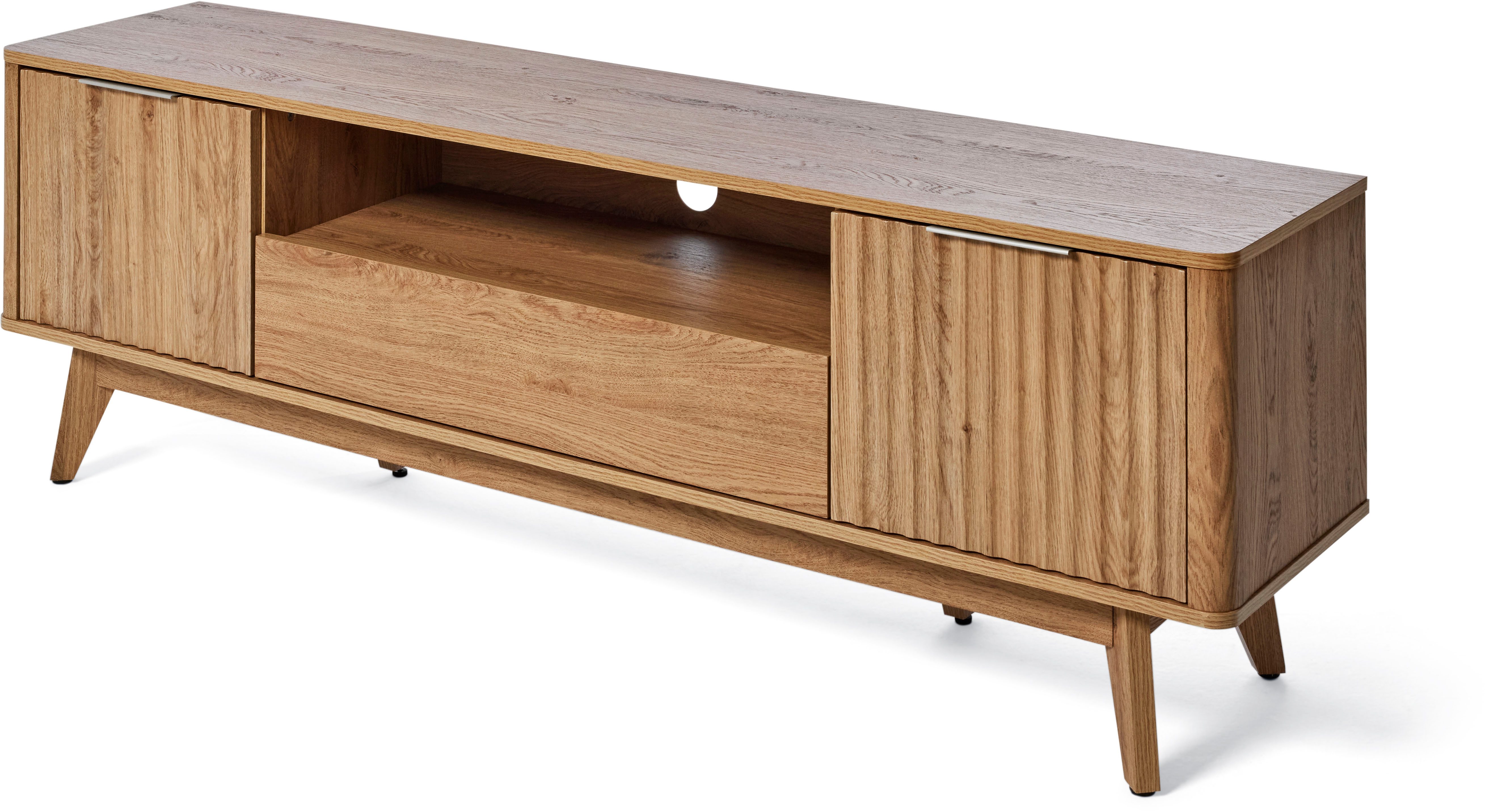 Jahnke TV-Board "WAVE TV 170", (1 St.), TV-Board, Retro-Stil, Front in Well günstig online kaufen