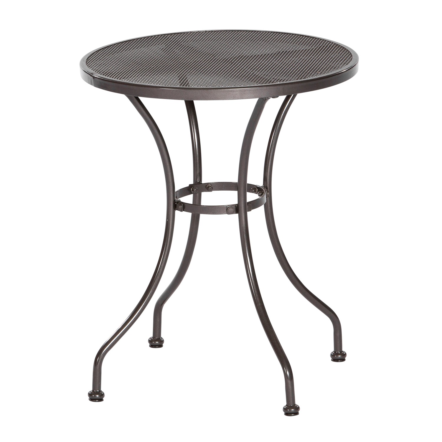 Merxx Delos Gartentisch Rund Ø 60 cm Aluminium günstig online kaufen