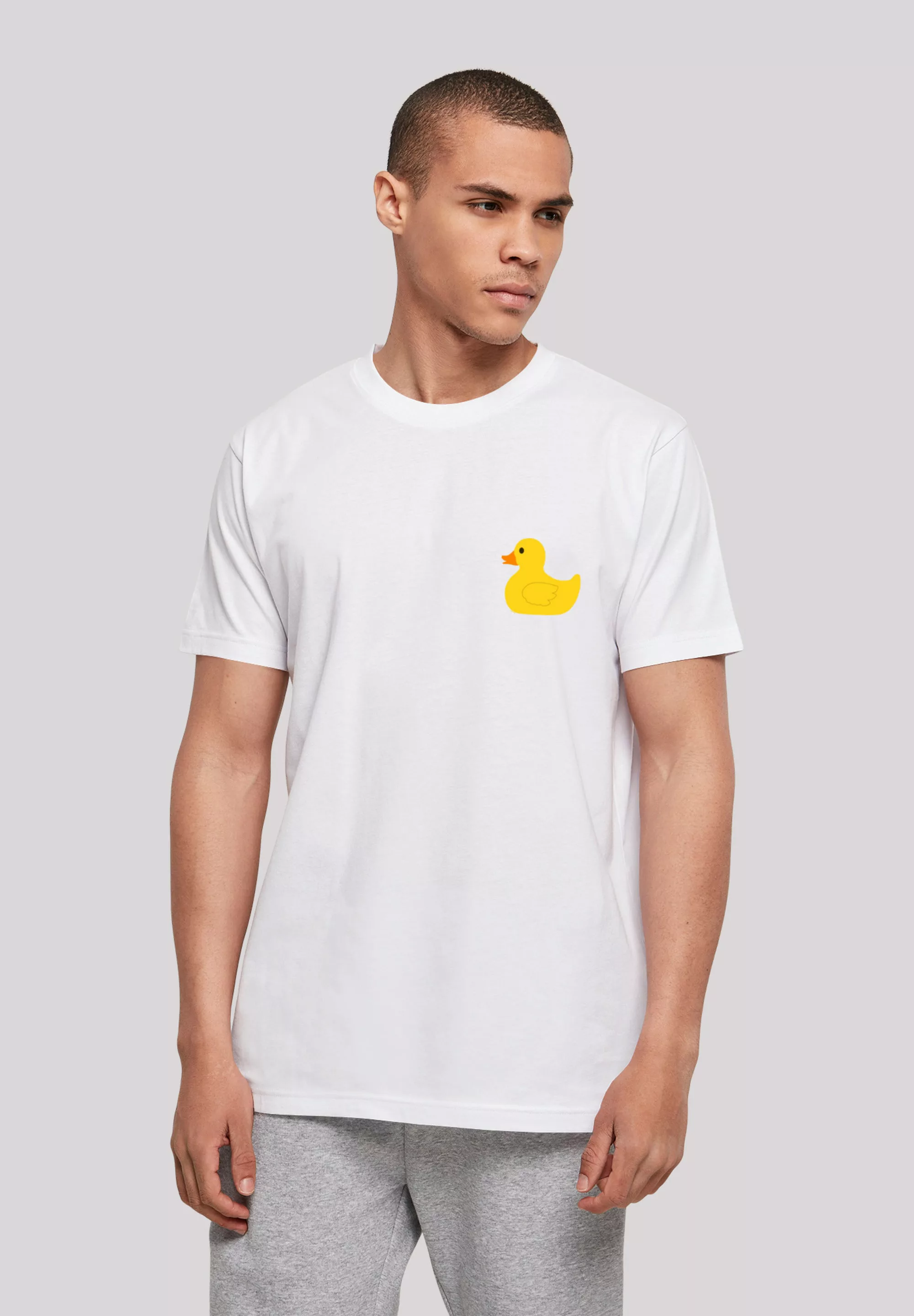 F4NT4STIC T-Shirt "Yellow Rubber Duck TEE UNISEX", Print günstig online kaufen