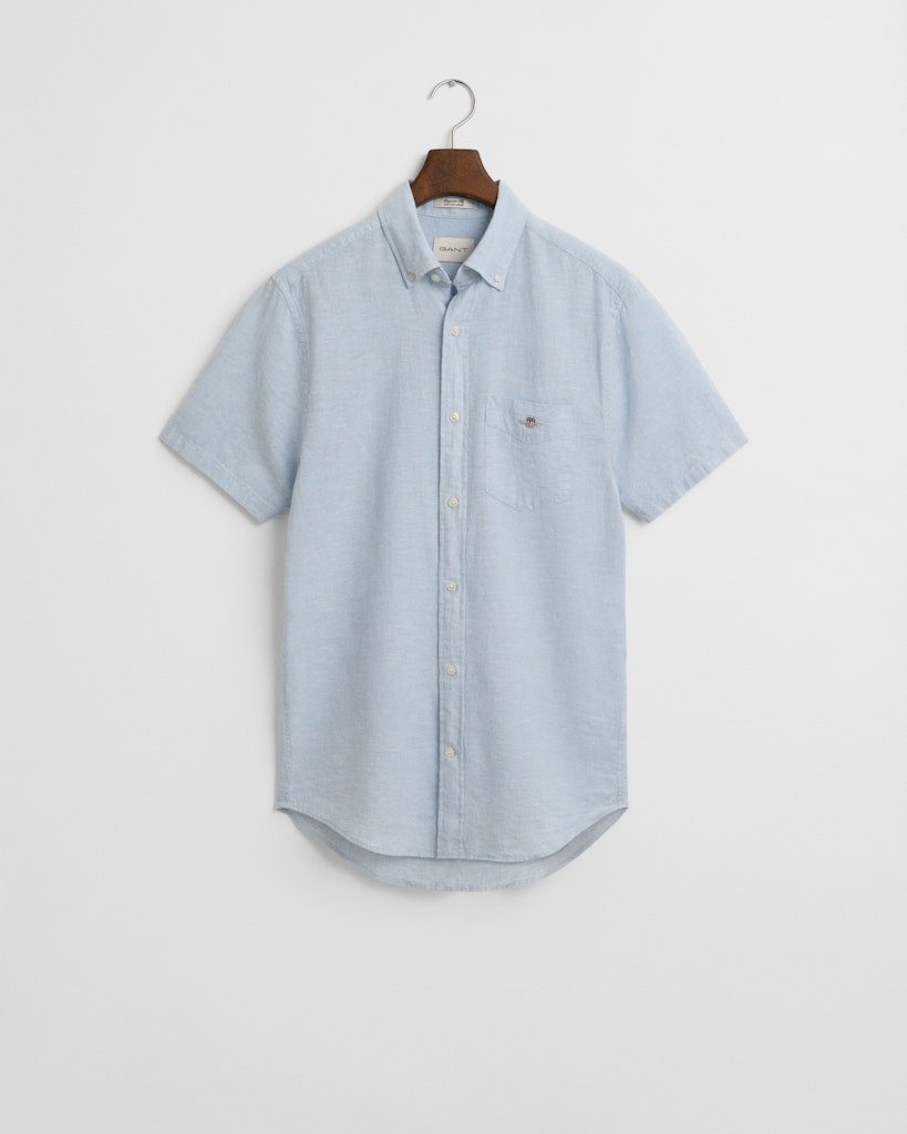 Gant Kurzarmhemd "REG COTTON LINEN SS SHIRT" günstig online kaufen