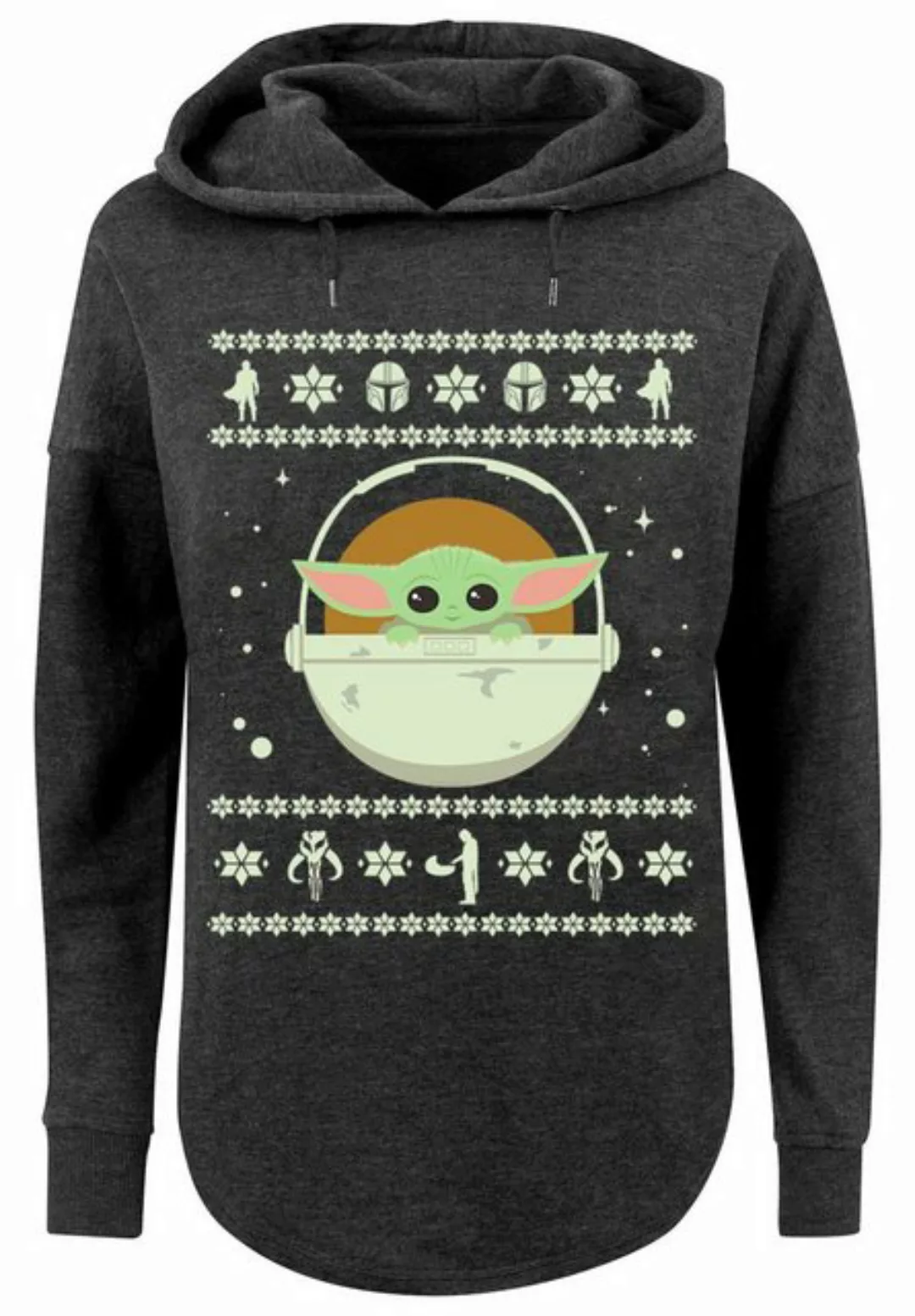 F4NT4STIC Kapuzenpullover "Star Wars The Mundalorian Christmas", Print günstig online kaufen