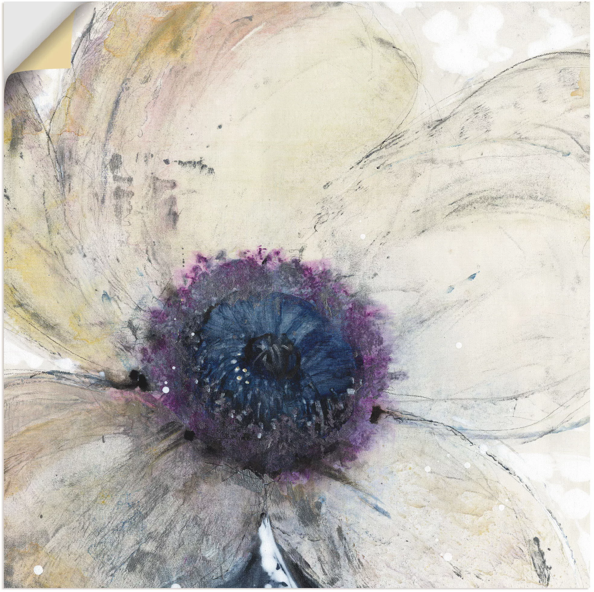 Artland Wandbild "Blumenfluss II", Blumen, (1 St.) günstig online kaufen