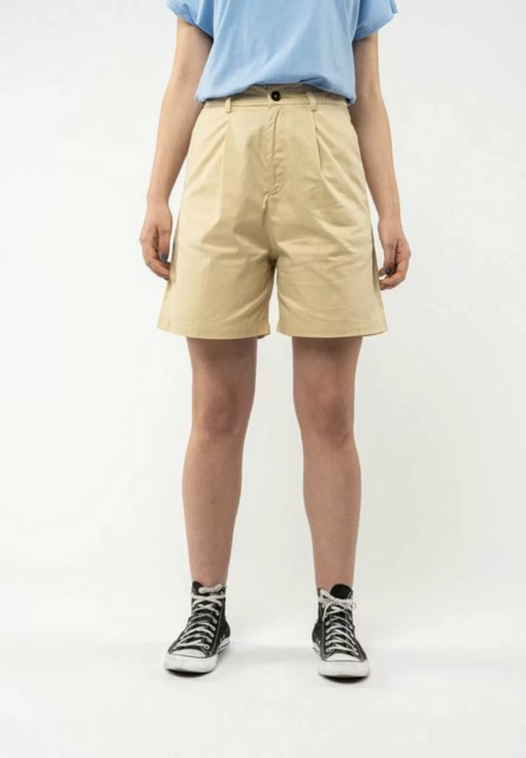 MELA Shorts Shorts mit hohem Bund SABITHA Zwei Seitentaschen günstig online kaufen