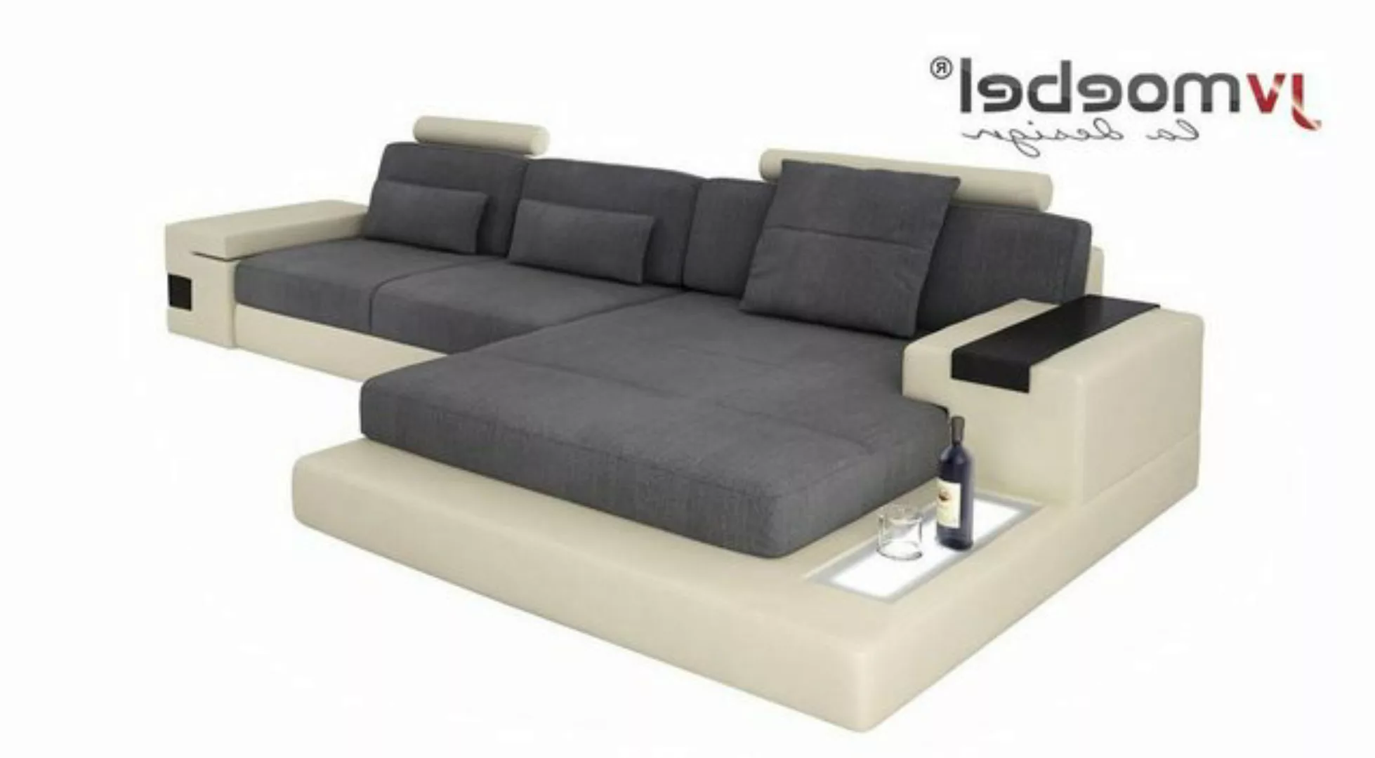 Xlmoebel Ecksofa Hochwertiges Ecksofa mit modernem Design und Stoffbezug fü günstig online kaufen