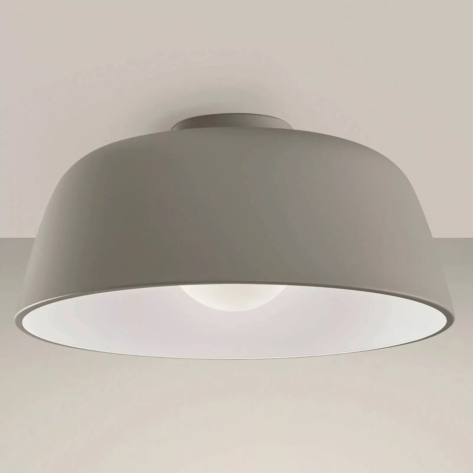 LEDS-C4 Miso Deckenleuchte Ø 43,3 cm steingrau günstig online kaufen