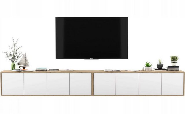 ROYAL24_MARKT TV-Schrank - Apollo 2 – Praktisches TV-Lowboard-Set im modern günstig online kaufen