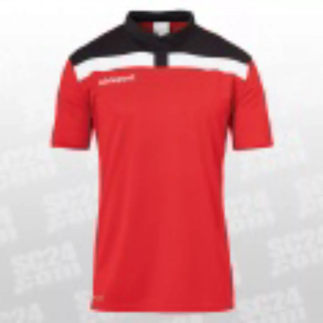 uhlsport Offense 23 Polo Shirt rot/schwarz Größe M günstig online kaufen
