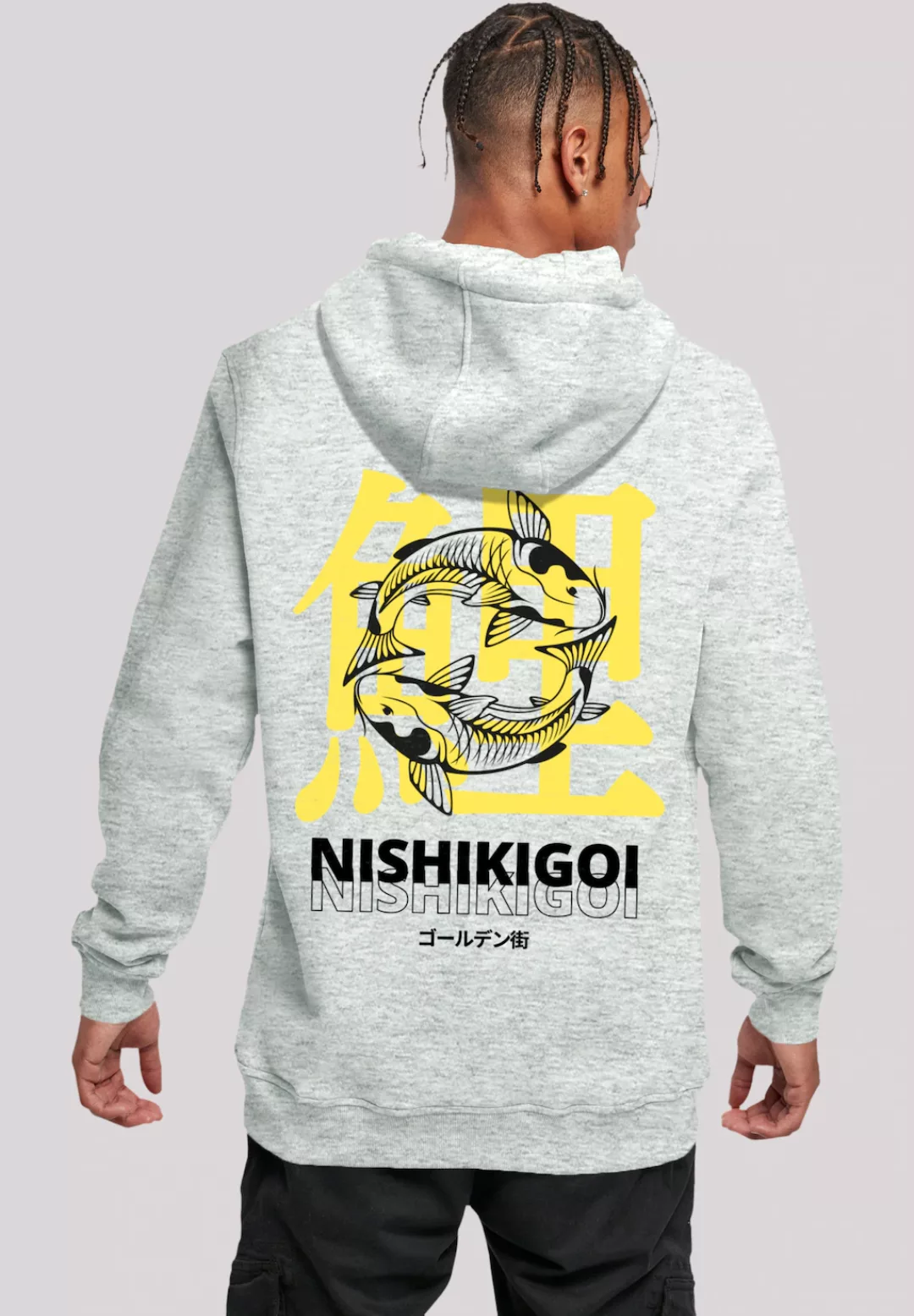 F4NT4STIC Kapuzenpullover "Koi Golden Gai", Print günstig online kaufen