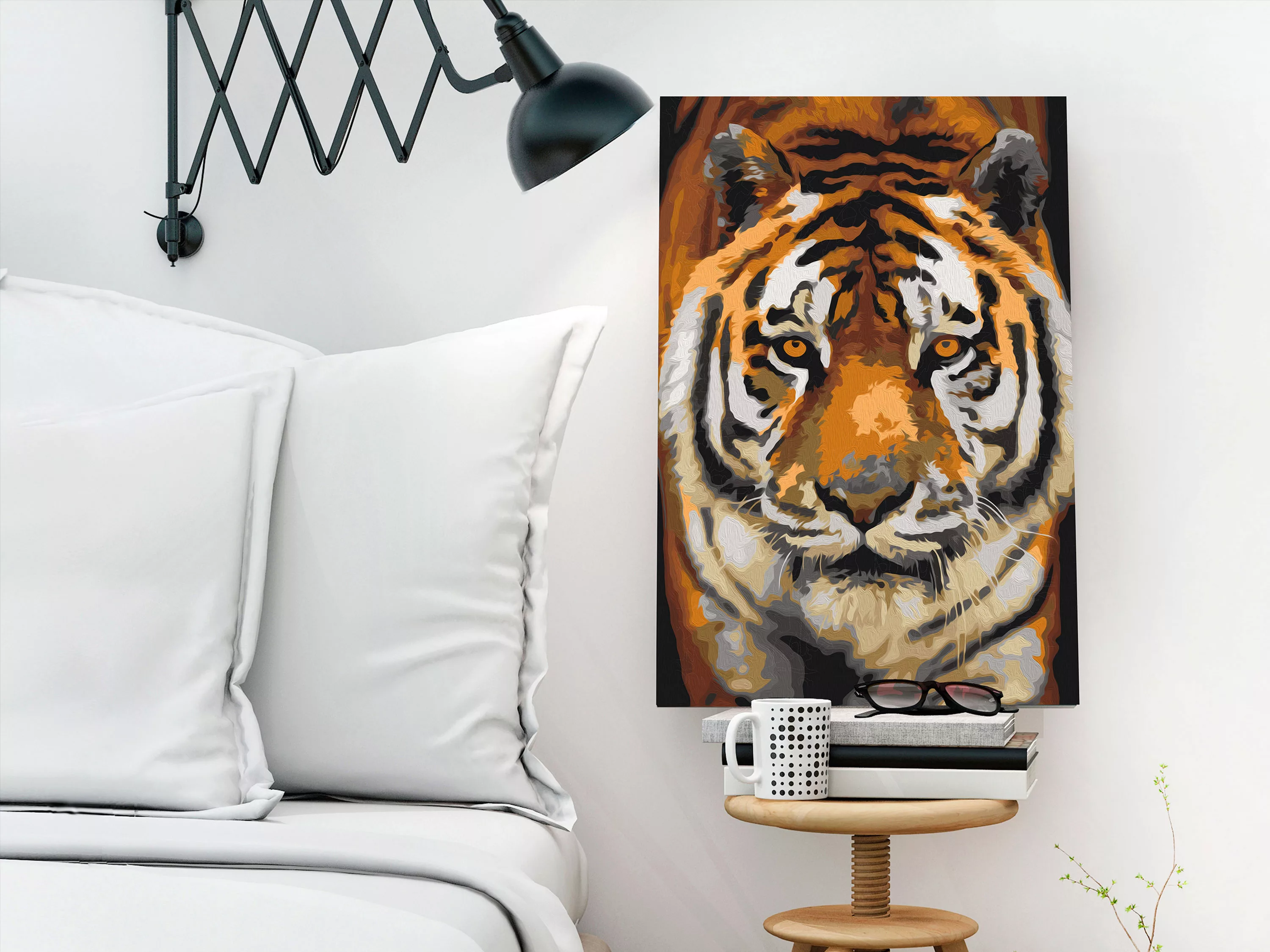 Malen Nach Zahlen - Asian Tiger günstig online kaufen