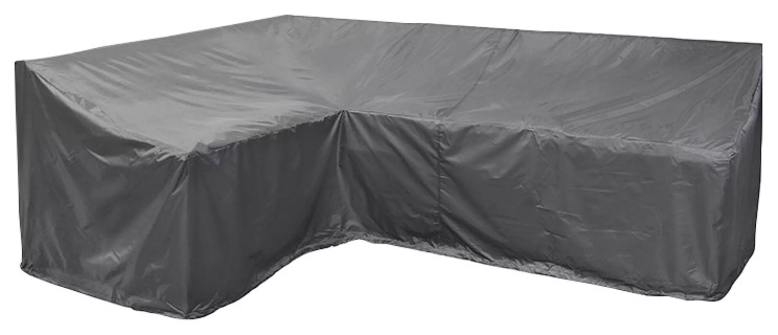 Aerocover Schutzhülle für Eck-Lounge Links 210 cm x 270 cm Anthrazit günstig online kaufen