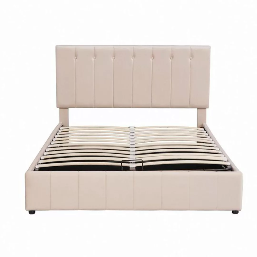 Gotagee Polsterbett Doppelbett 140x200 Jugendbett Samtstoff Funktionelles B günstig online kaufen