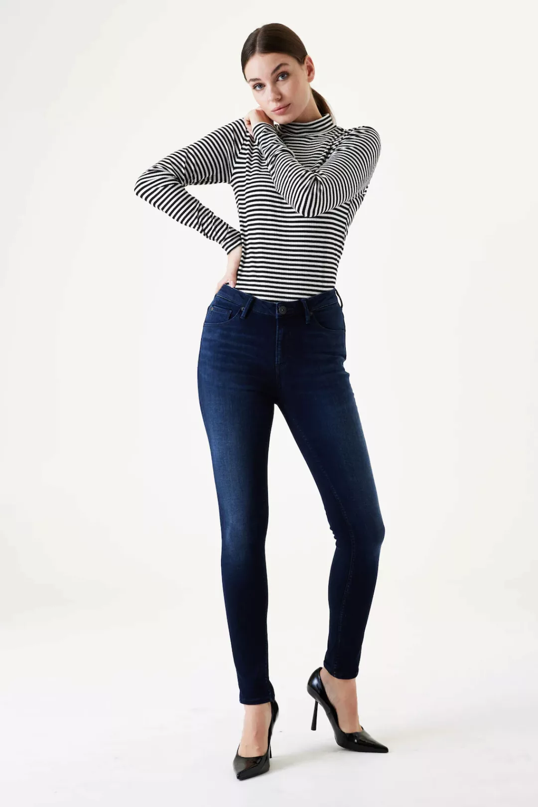 Garcia High-waist-Jeans "Celia superslim" günstig online kaufen