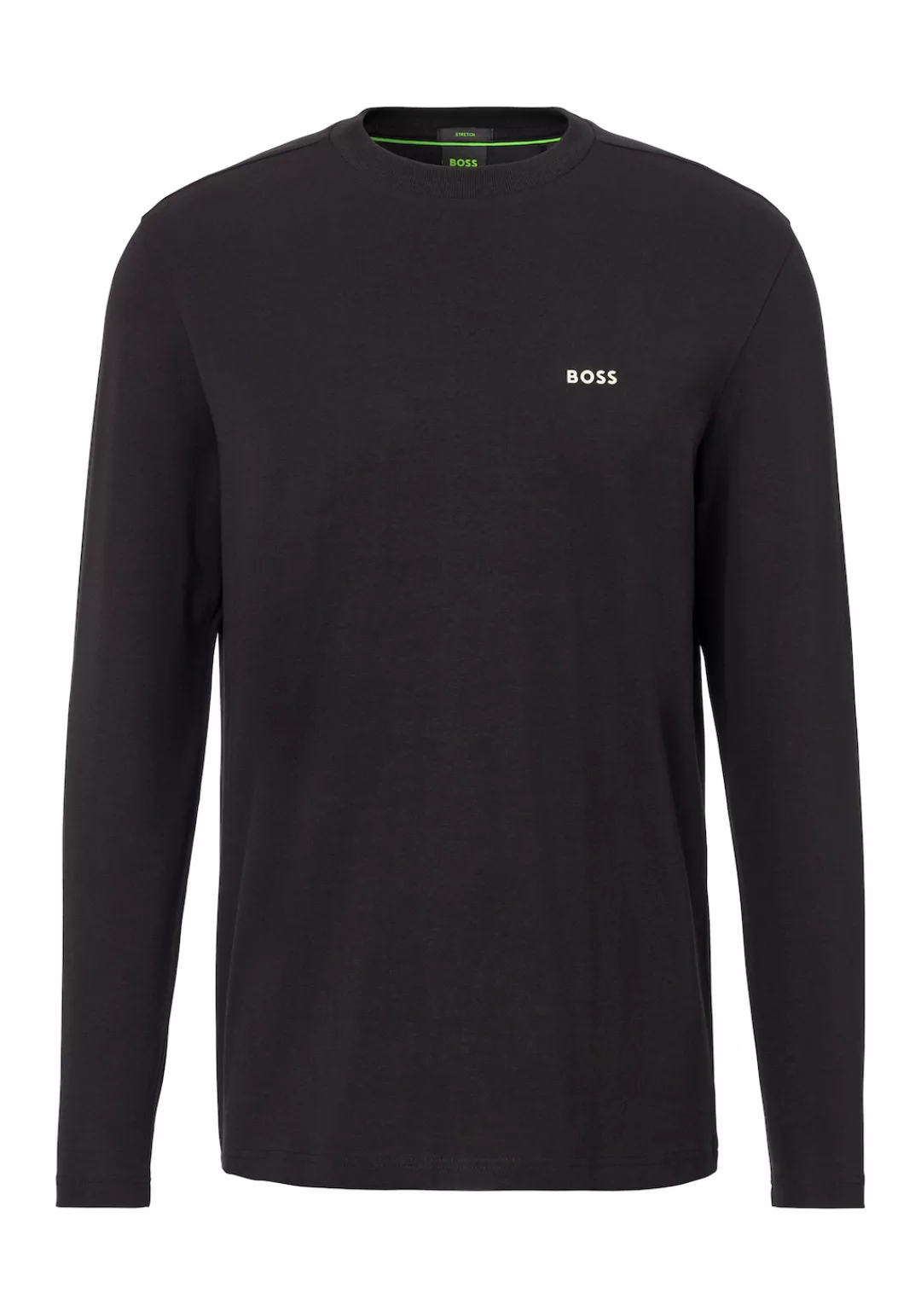 BOSS GREEN Langarmshirt Tee Long mit Rundhalsausschnitt günstig online kaufen