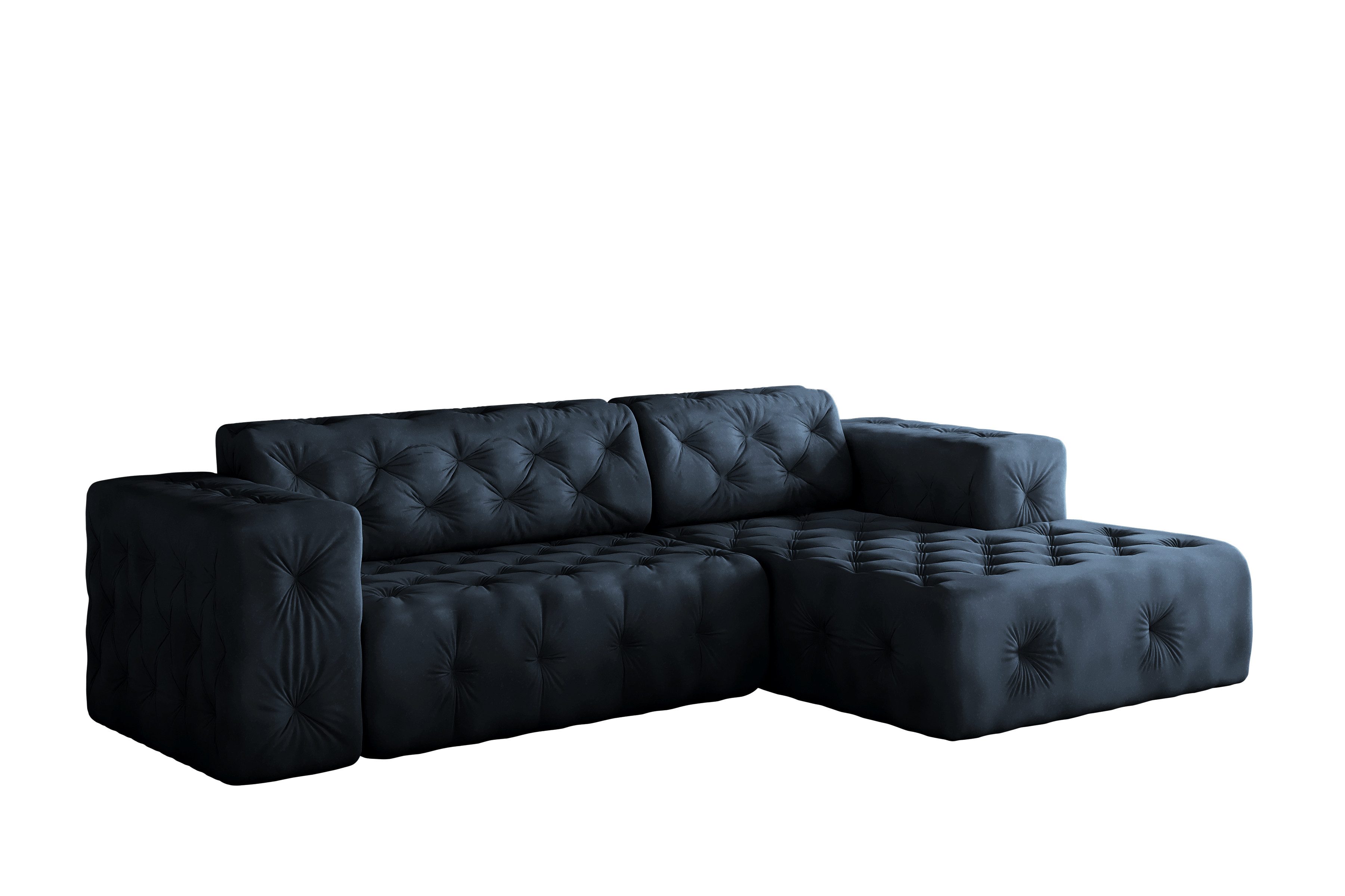 Kaiser Möbel Ecksofa Freistehendes, stark gesteppt, günstig online kaufen