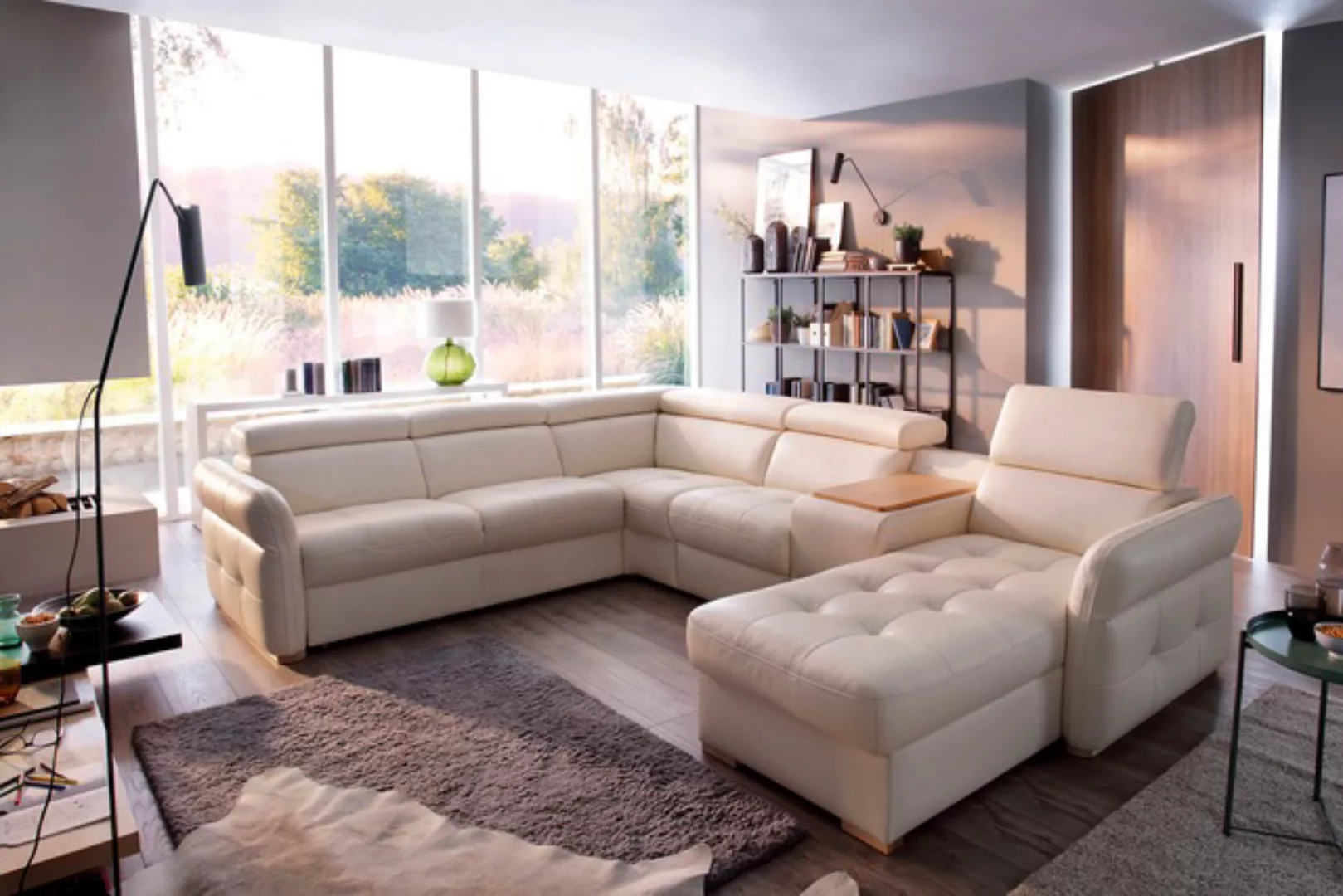 exxpo - sofa fashion Wohnlandschaft »Massimo, Familien Sofa mit viel Platz, günstig online kaufen