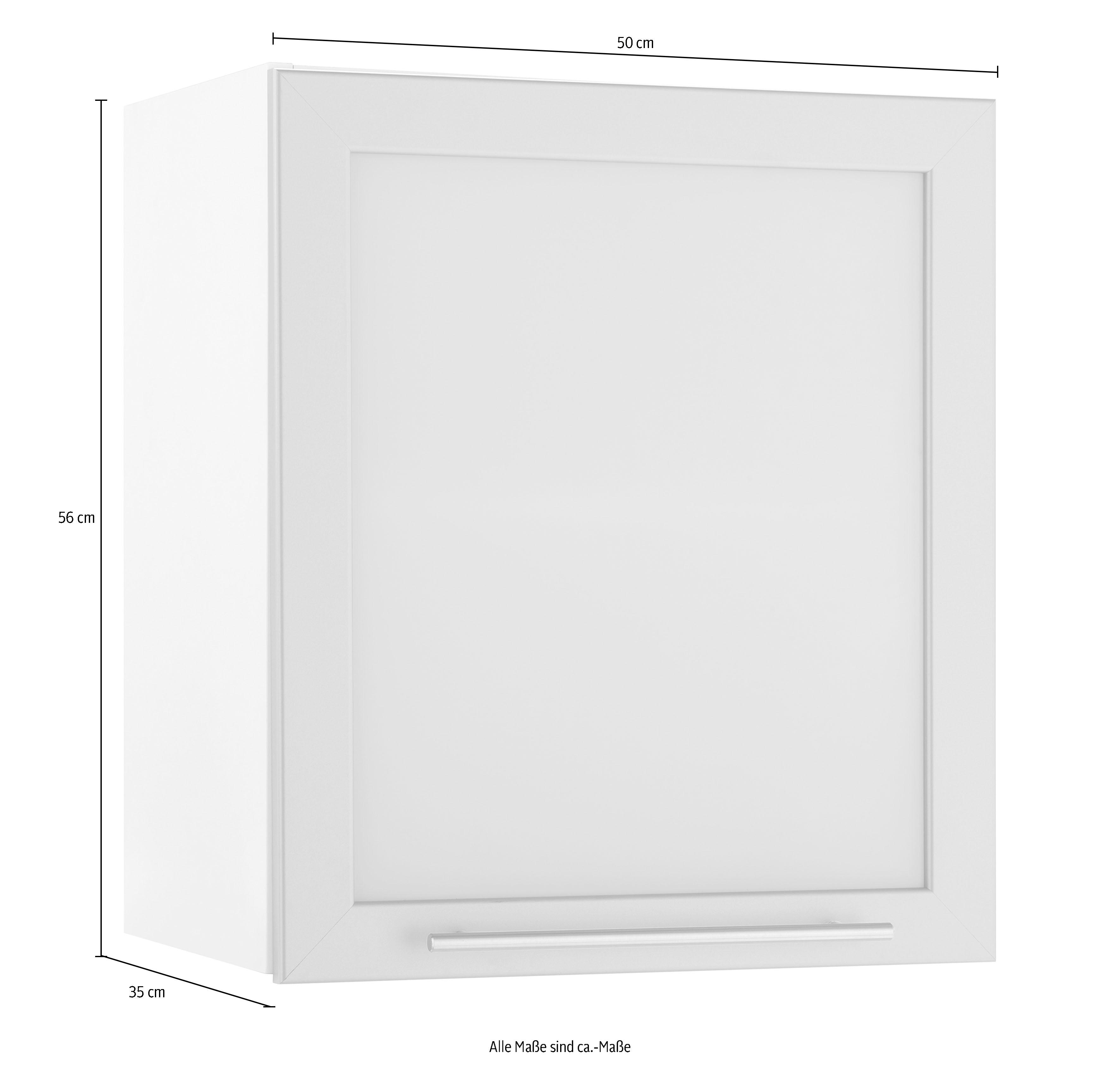 wiho Küchen Glashängeschrank "Flexi2", Breite 50 cm günstig online kaufen