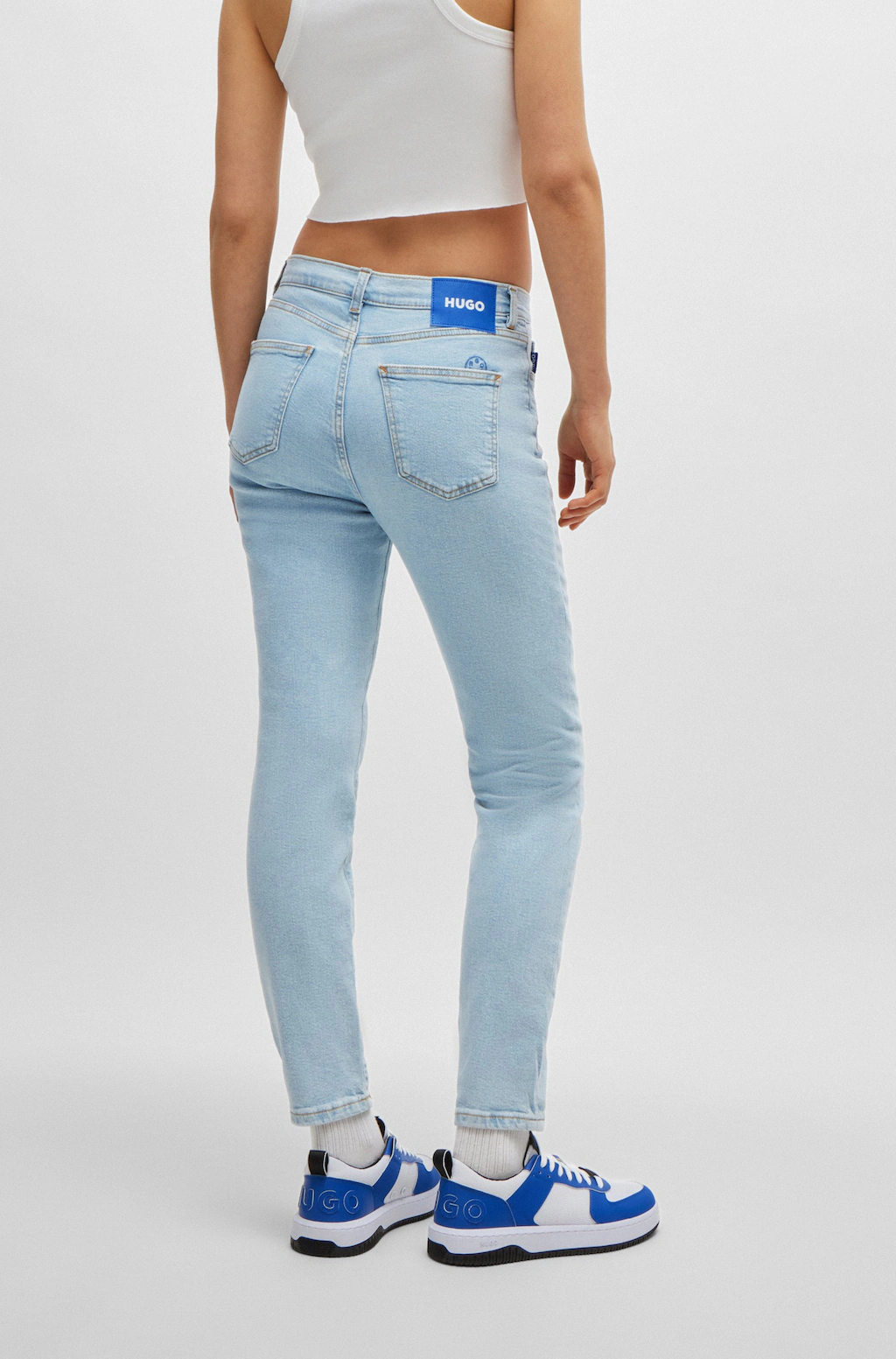 HUGO Blue Skinny-fit-Jeans "Malu", Skinny Fit mit mittlerer Leibhöhe günstig online kaufen