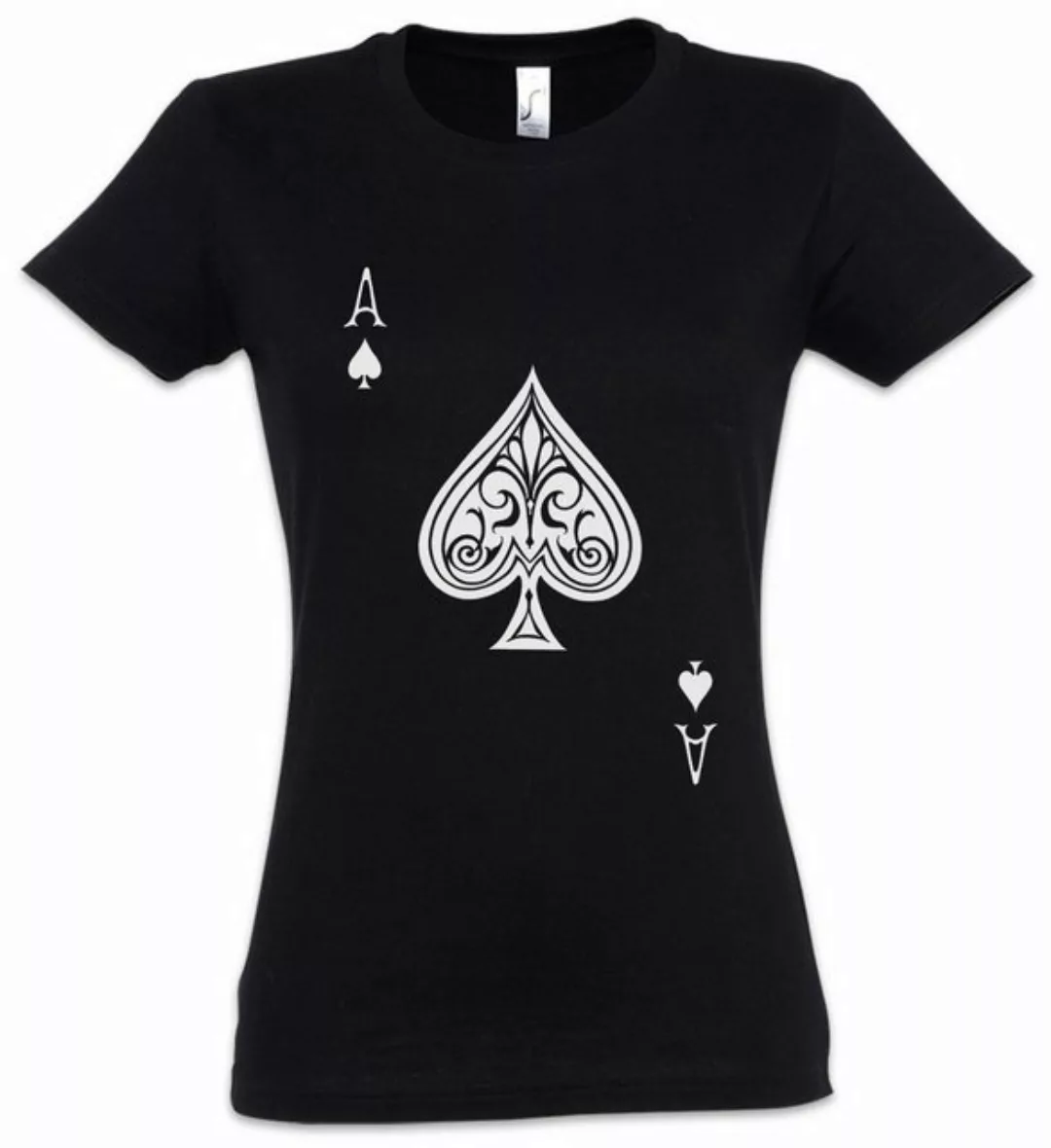 Urban Backwoods Print-Shirt Ace Of Spades II Damen T-Shirt Spade Ace Poker günstig online kaufen