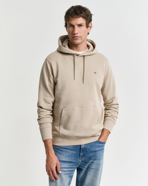 Gant Hoodie REG SHIELD HOODIE mit Logostickerei auf der Brust günstig online kaufen