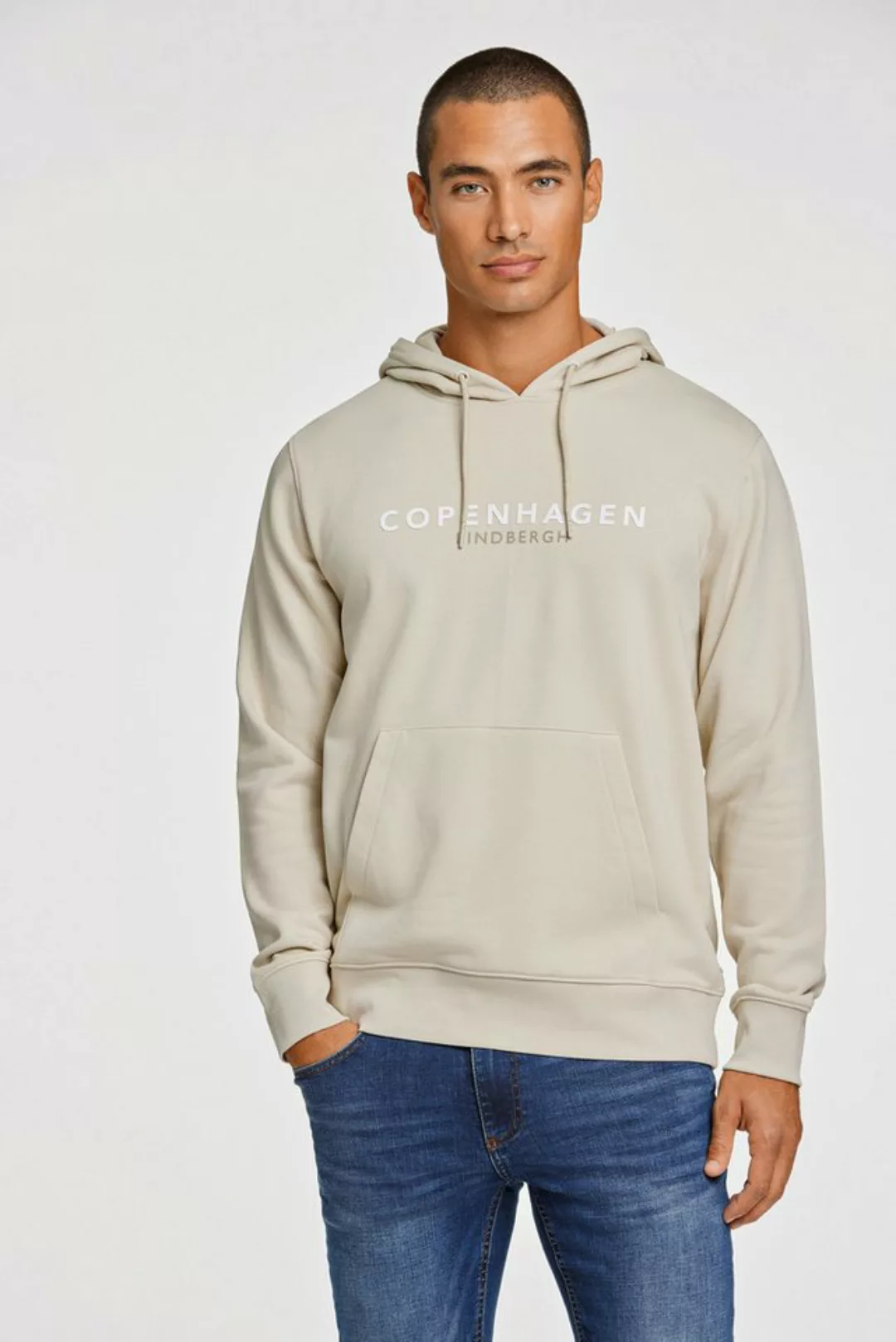 LINDBERGH Hoodie mit Logoschriftzug auf der Front günstig online kaufen