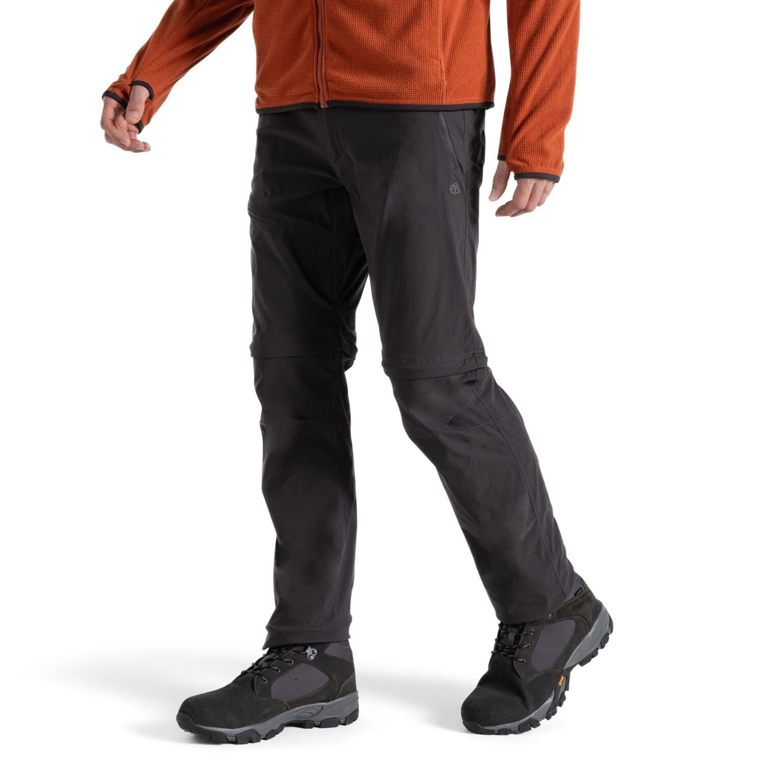 Craghoppers NosiLife Pro Convertible Trouser III Black Pepper günstig online kaufen