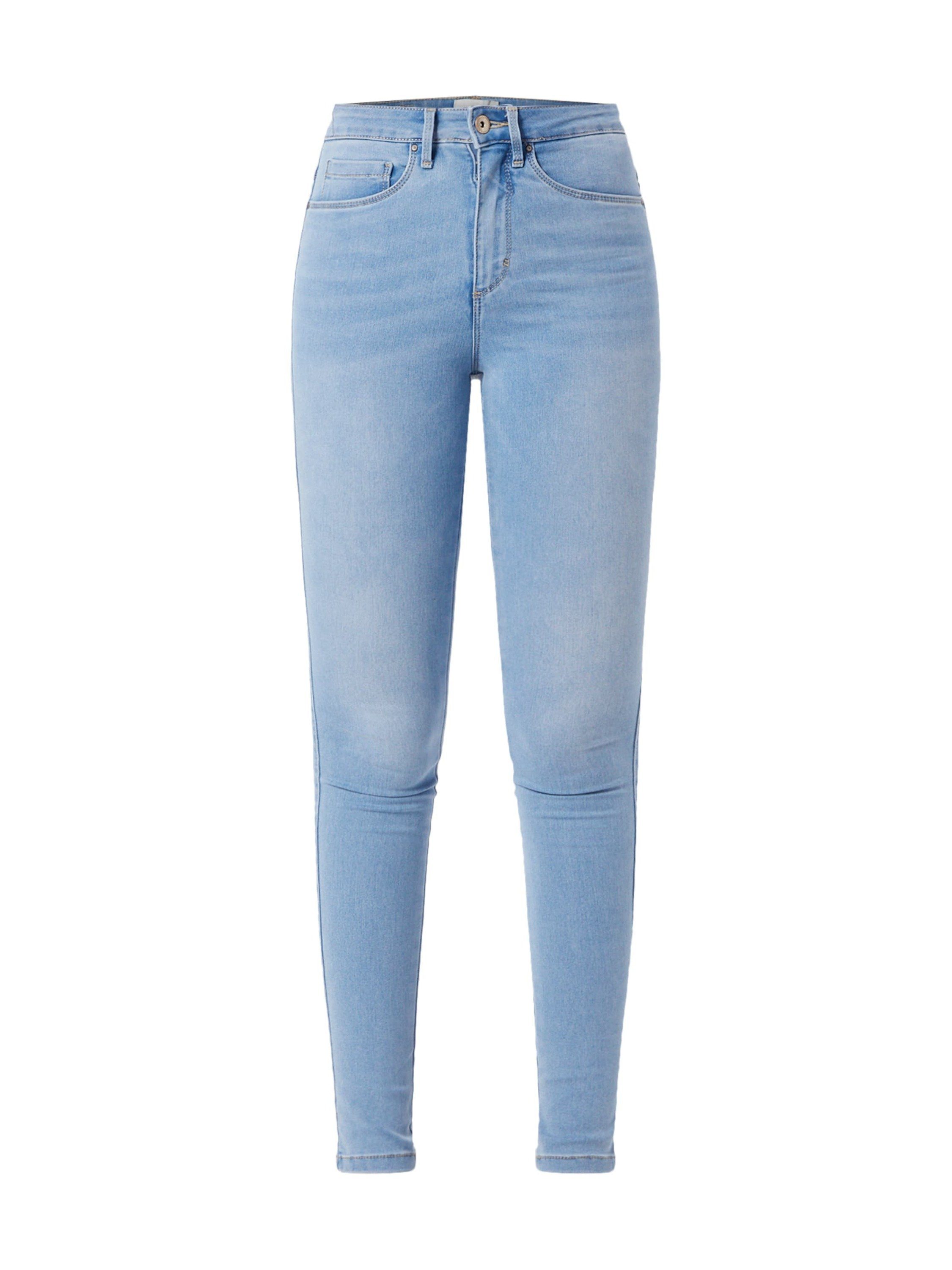 ONLY High-waist-Jeans "ONLROYAL – Skinny-Jeans mit hoher Taille und Abriebe günstig online kaufen