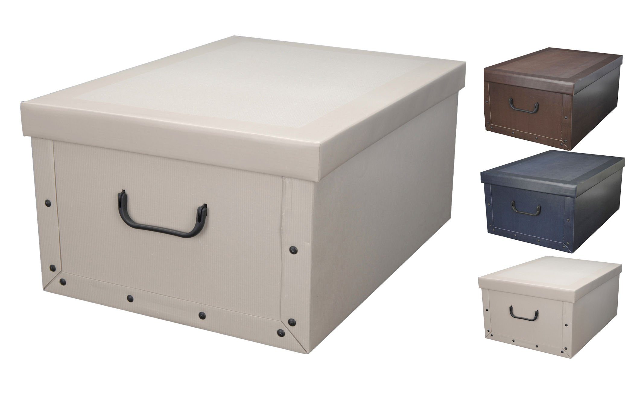 Spetebo Aufbewahrungsbox Storage Box 49x39x24 - günstig online kaufen