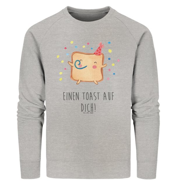 Mr. & Mrs. Panda Longpullover Größe L Toast Party - Heather Grey - Geschenk günstig online kaufen