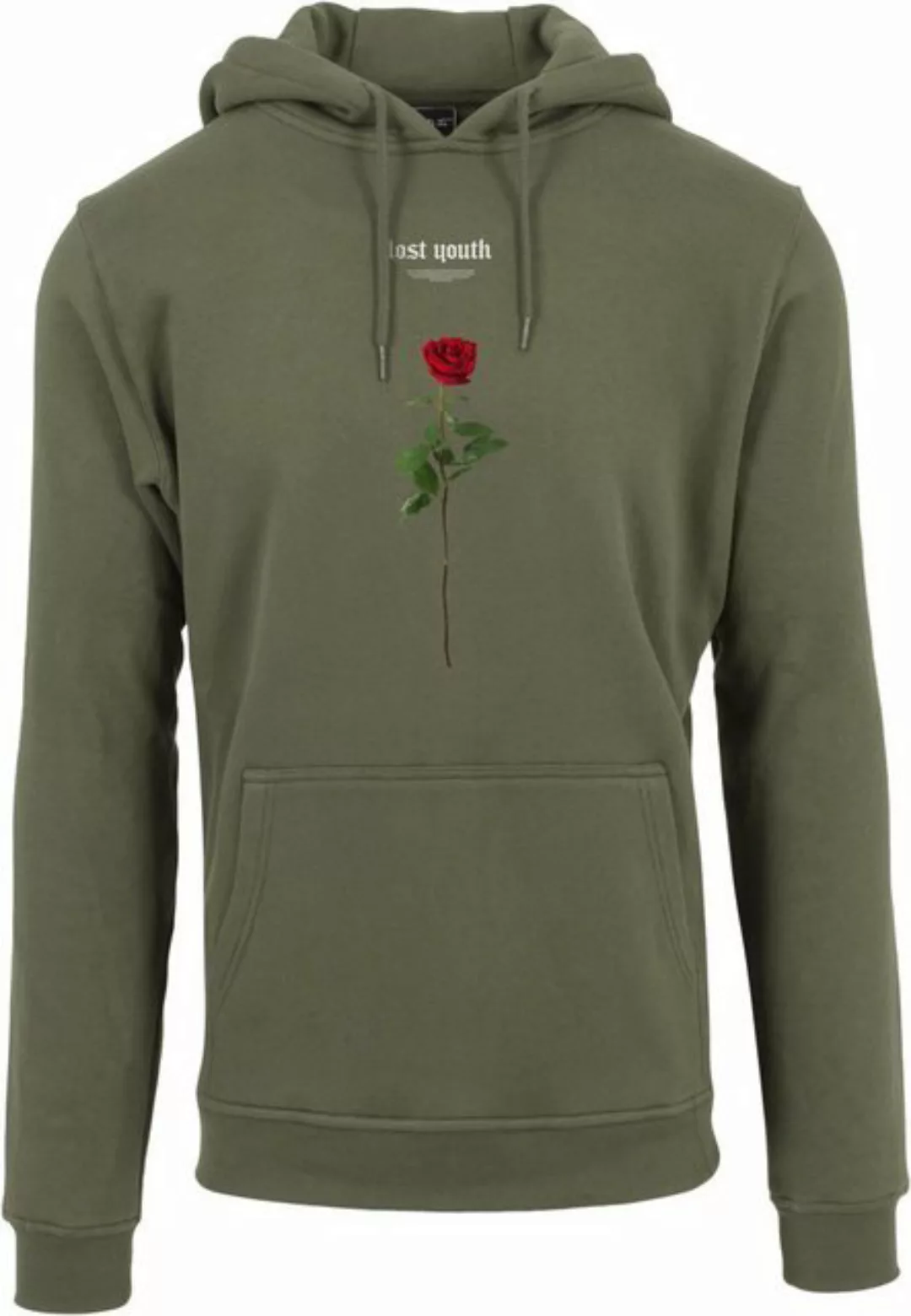 MisterTee Sweater "Herren Lost Youth Rose Hoody", (1 tlg.) günstig online kaufen
