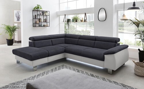 COTTA Polstergarnitur »Komaris L-Form«, (Set), Set bestehend aus: Ecksofa m günstig online kaufen