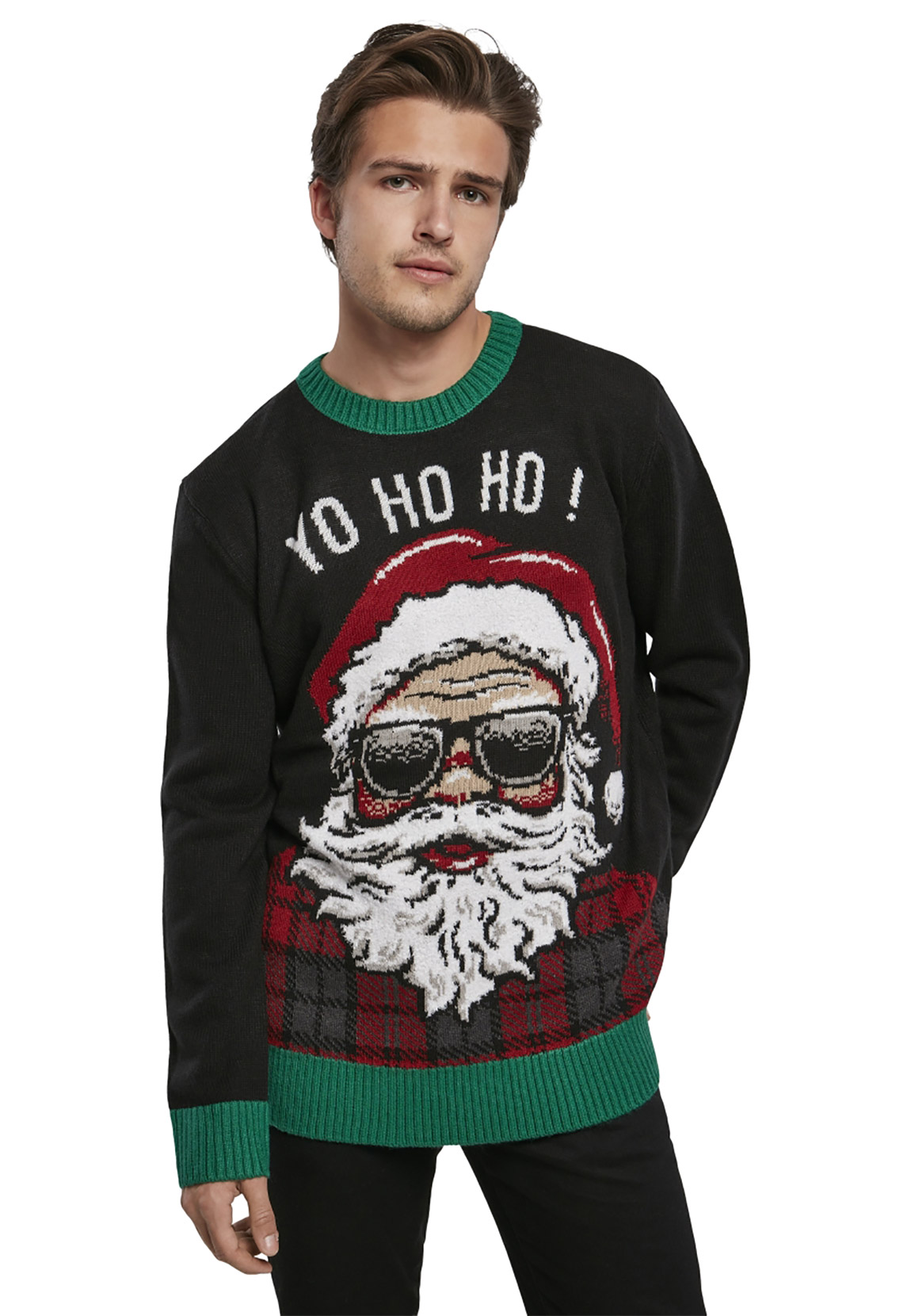 URBAN CLASSICS Strickpullover Herren Ho Ho Ho Sweater (1-tlg) günstig online kaufen