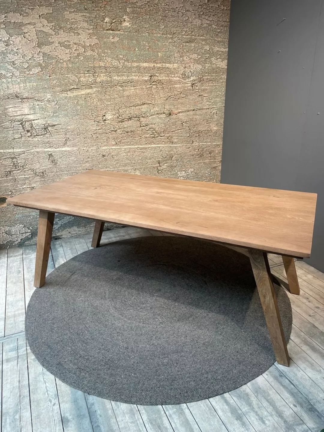 Esstisch Tisch Küchentisch Massiv Massivholz Natur günstig online kaufen