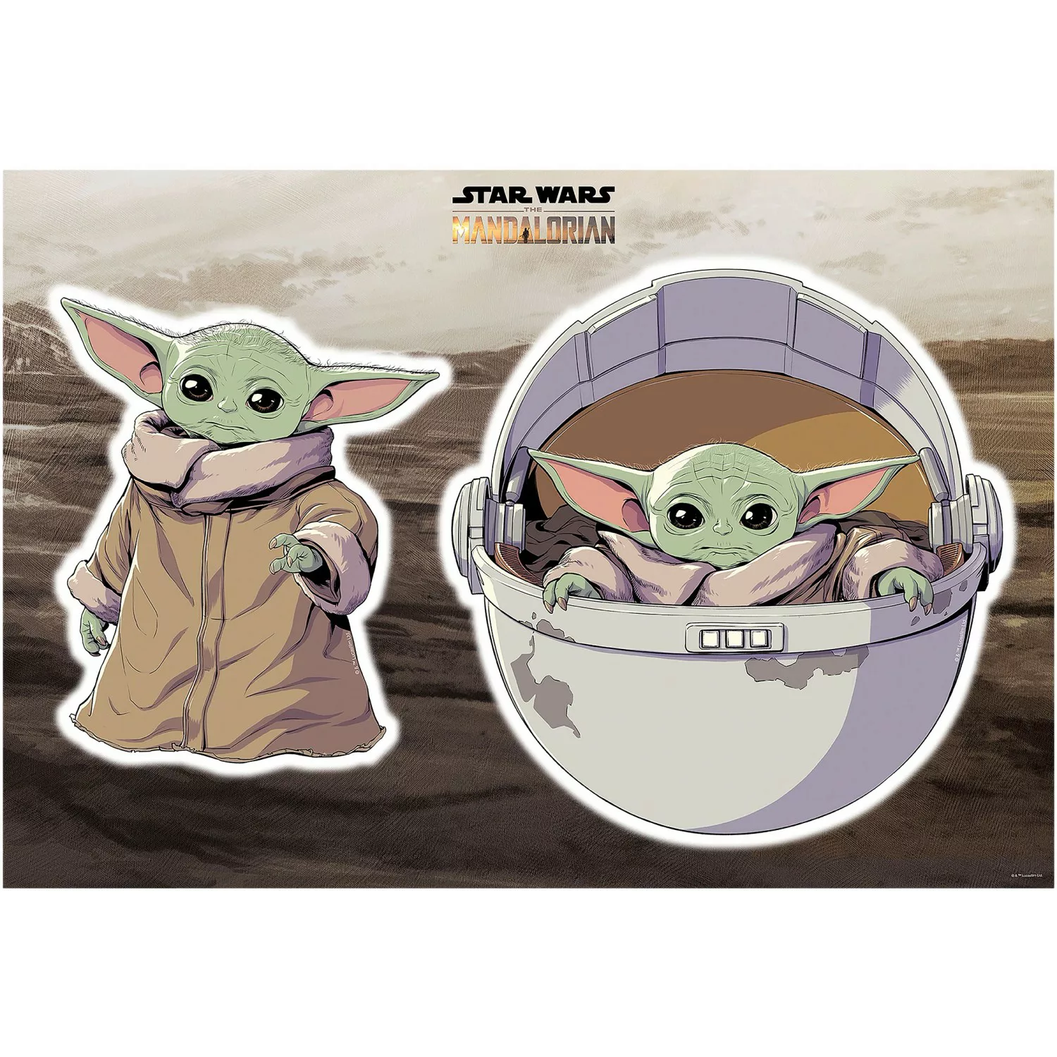 Deco-Sticker Star Wars The Child 50 x 70 cm günstig online kaufen