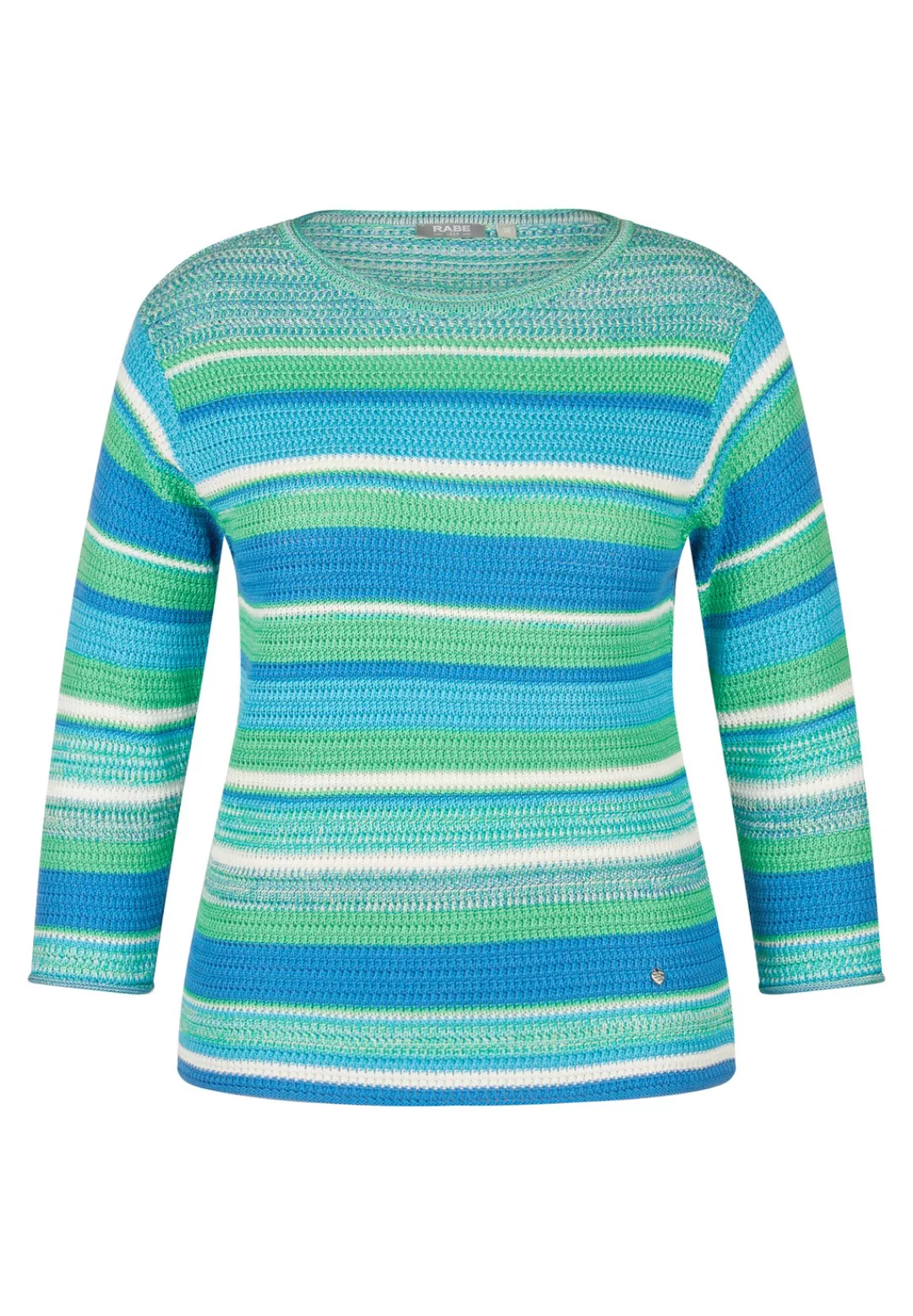 Rabe Strickpullover "RABE Strickpullover geringelt" günstig online kaufen