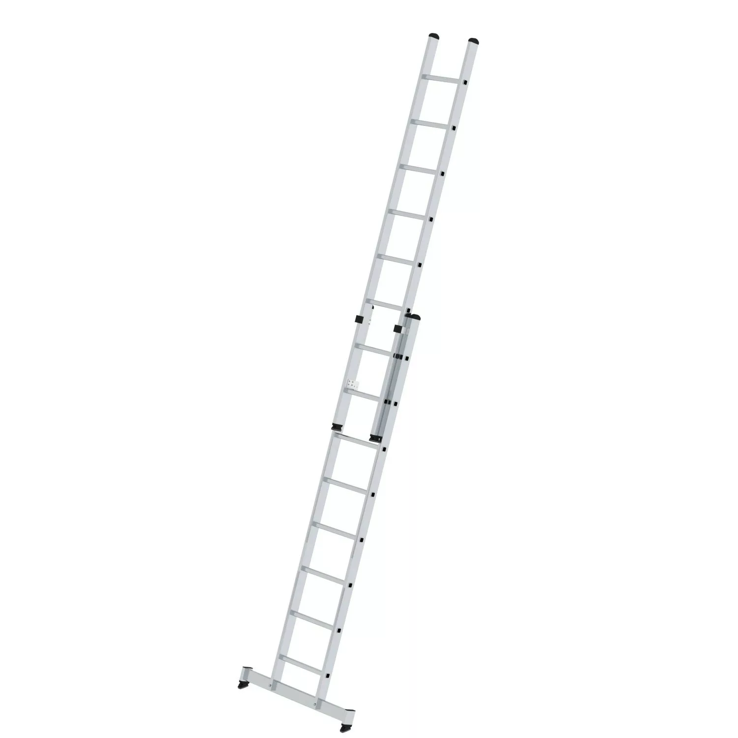 PROREGAL Sprossen-Schiebeleiter 2-Teilig mit Traverse 2 x 8 Sprossen günstig online kaufen