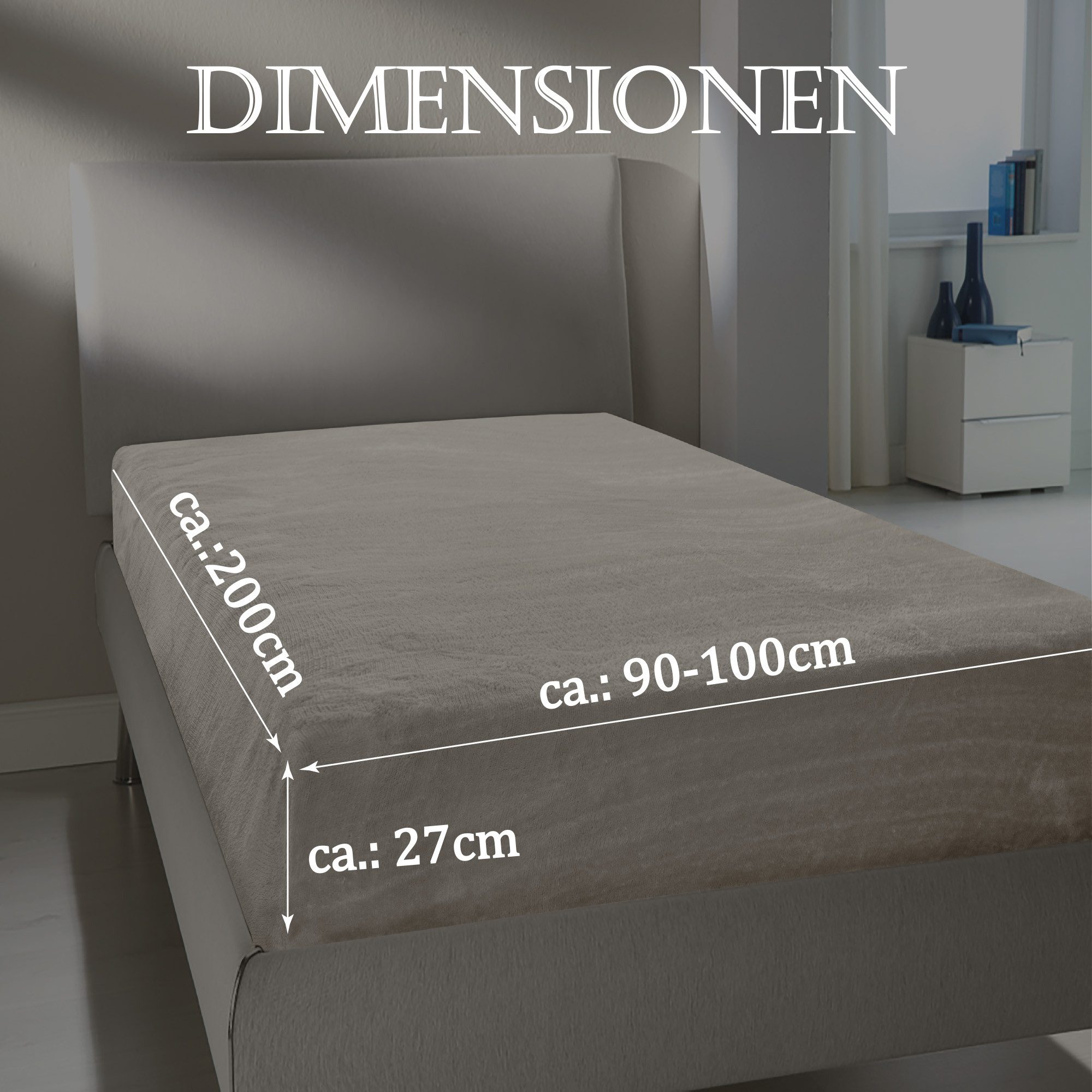 Bestlivings Spannbettlaken Wolkenschloss - Cashmere Touch, günstig online kaufen