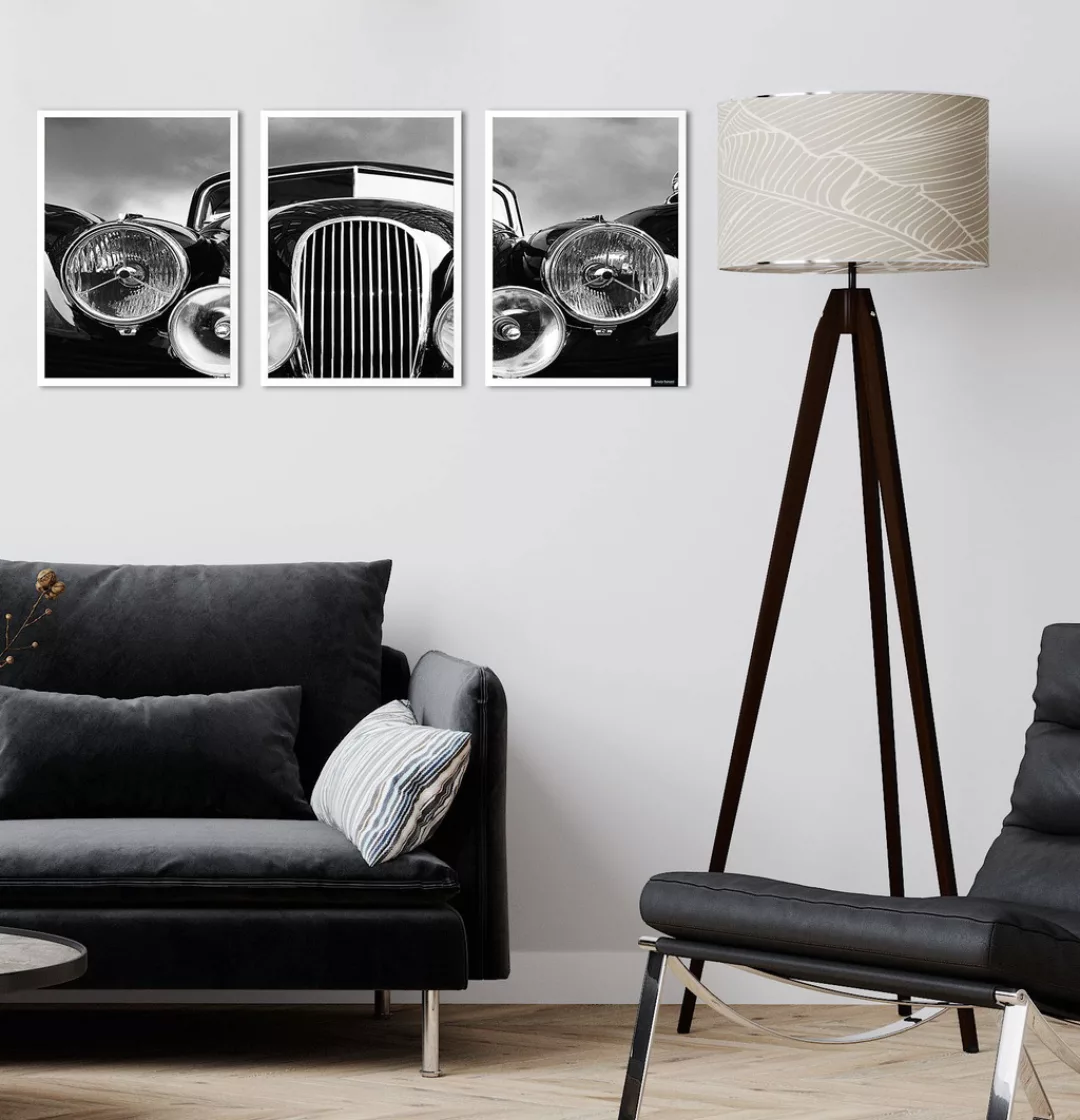 Bruno Banani Bild mit Rahmen "Oldtimer - Gerahmter Digitaldruck - Wandbild" günstig online kaufen