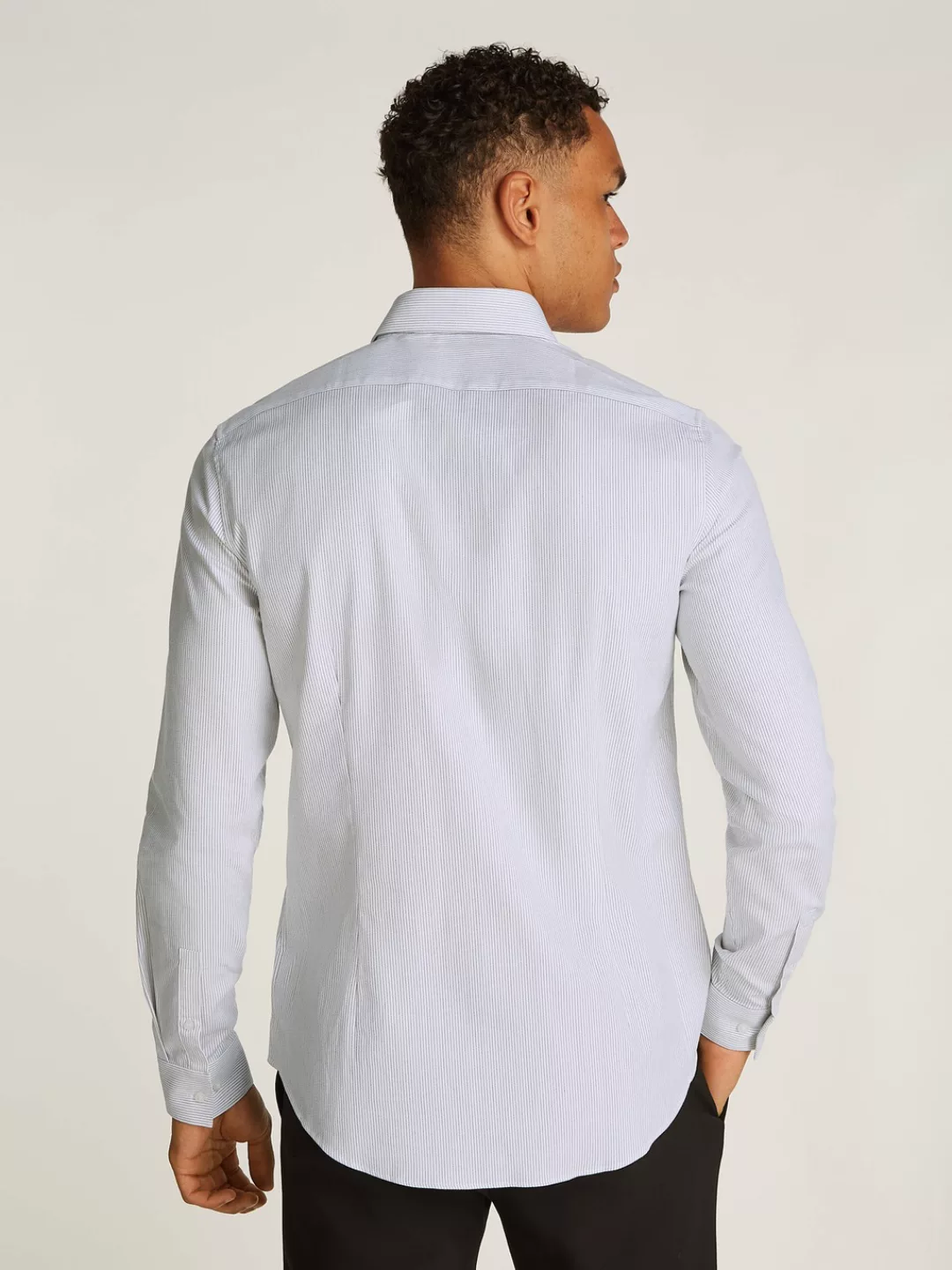 Calvin Klein Businesshemd "BUSINESS STRIPE SLIM SHIRT", mit Logoprint günstig online kaufen